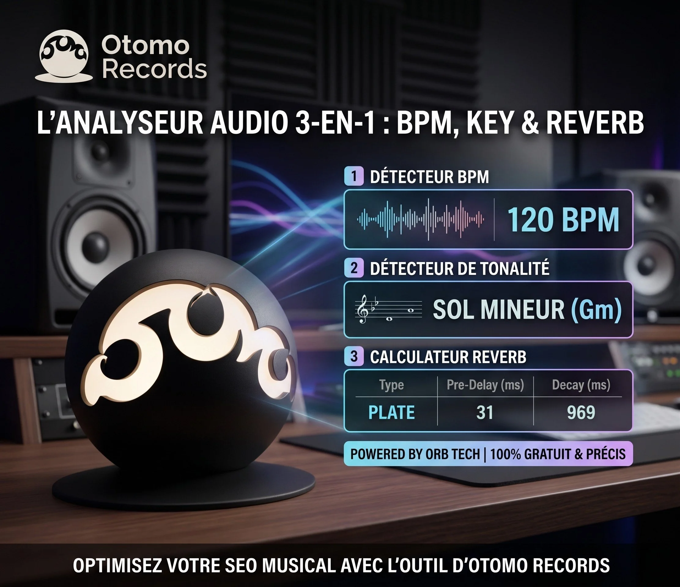 Trouver le BPM, la Clé et Calculer votre Reverb : L'Outil Ultime pour le Studio