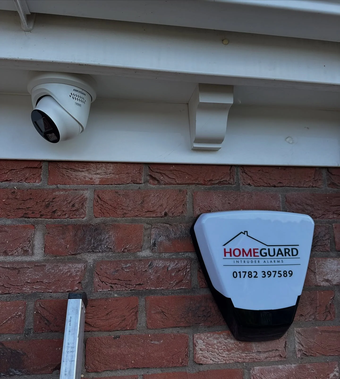 Bank holiday double fit. Customer has had 5 IP cameras audio in 8mp colour vision day time and night time with app enabled motion detection. Alongside this with a 10 zone wired alarm system with remote access control for arming disarming and alert no