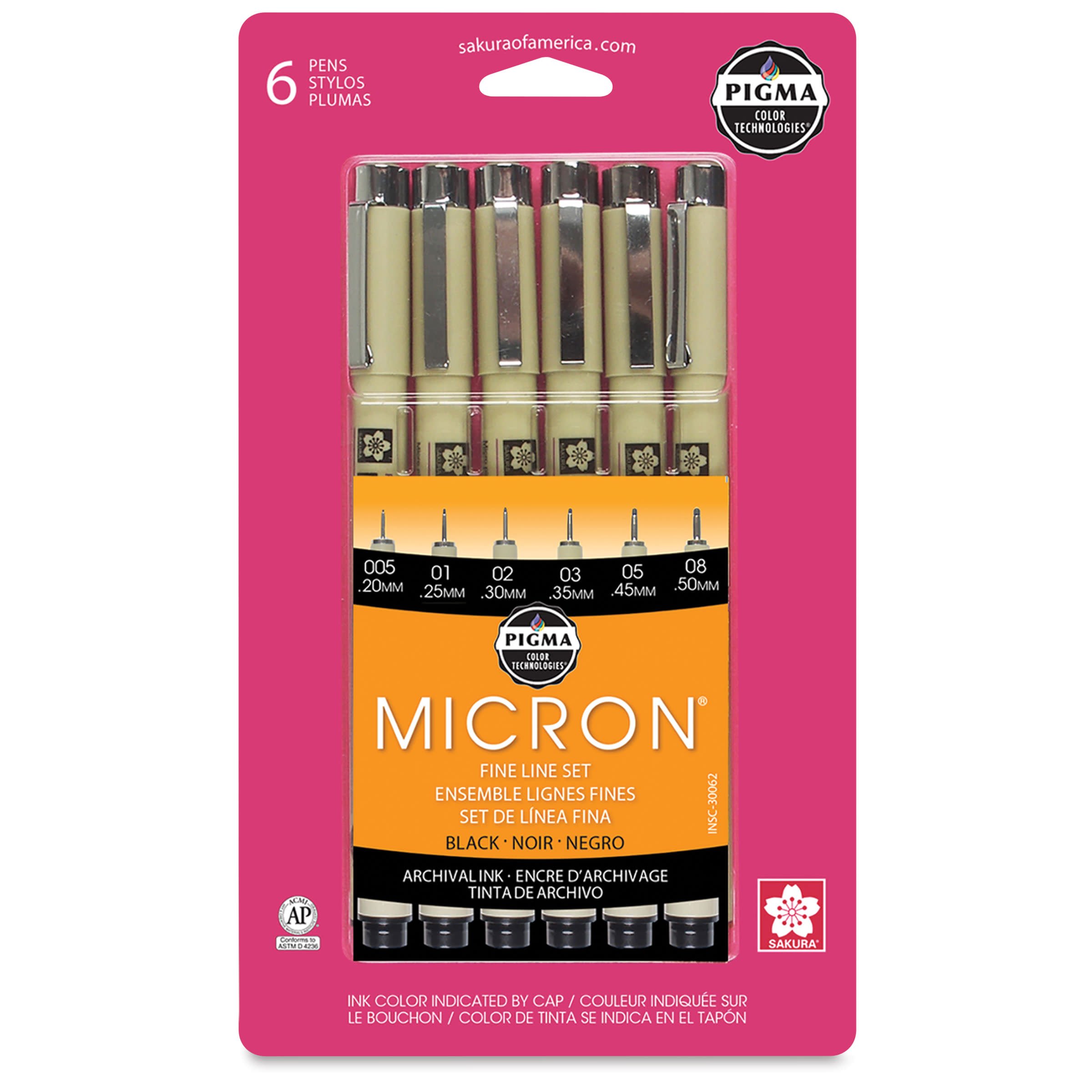 Sakura Pigma Micron Pen Set