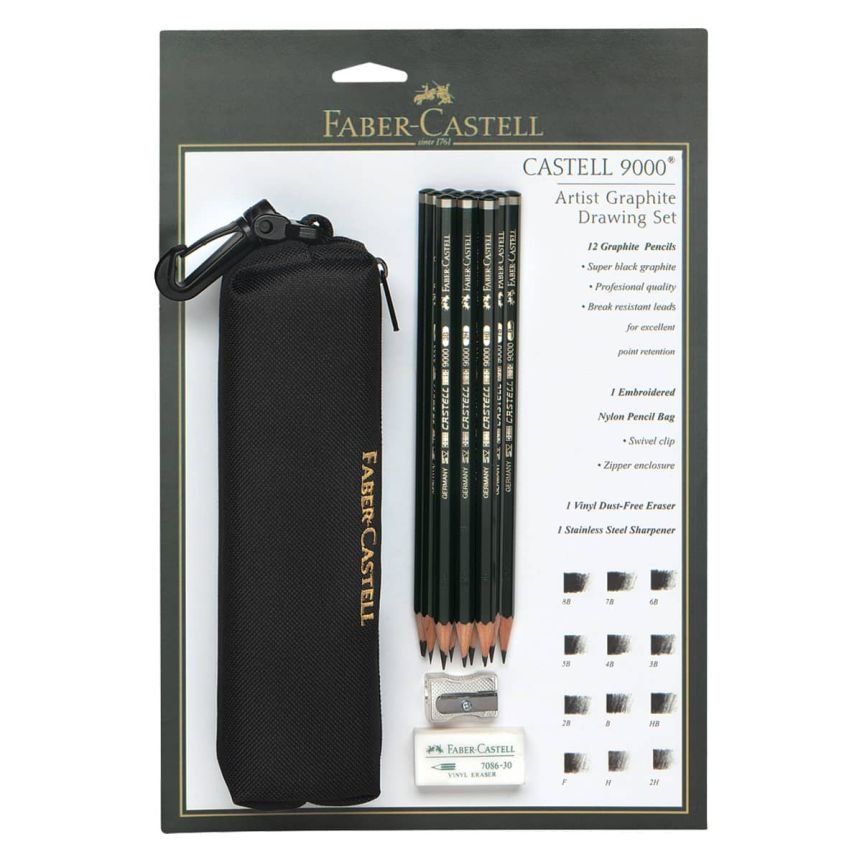 Faber-Castell graphite pencil set