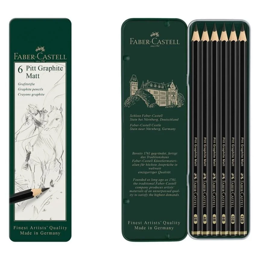 Faber-Castell Pitt Matte pencils