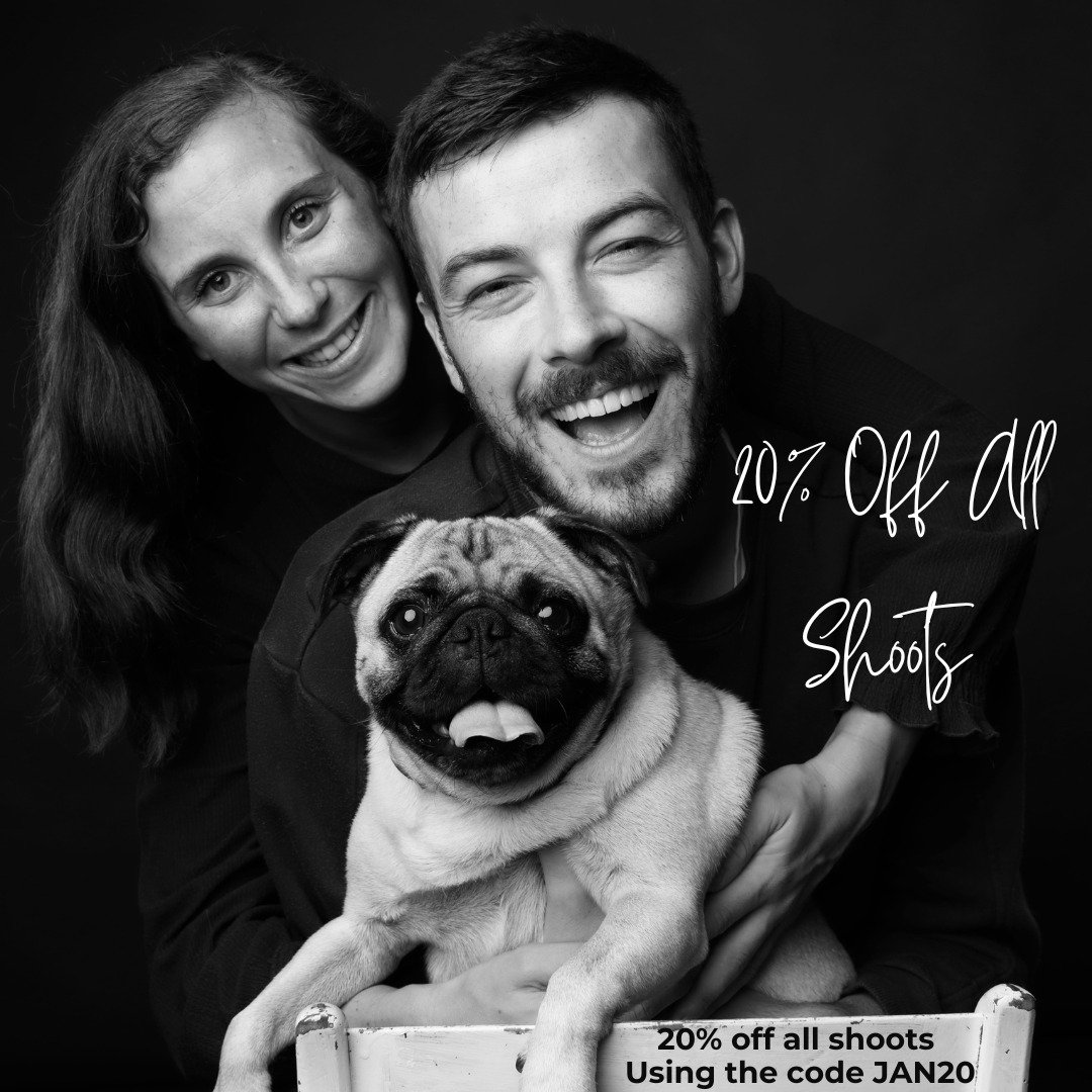 🎉 Let&rsquo;s start January with a bang &ndash; and a BIG offer! 🎉
We&rsquo;re offering 20% off ALL shoots purchased during January! Simply head to our website, choose your session, and use code JAN20 at checkout.

✨ No need to pick a date now&mdas