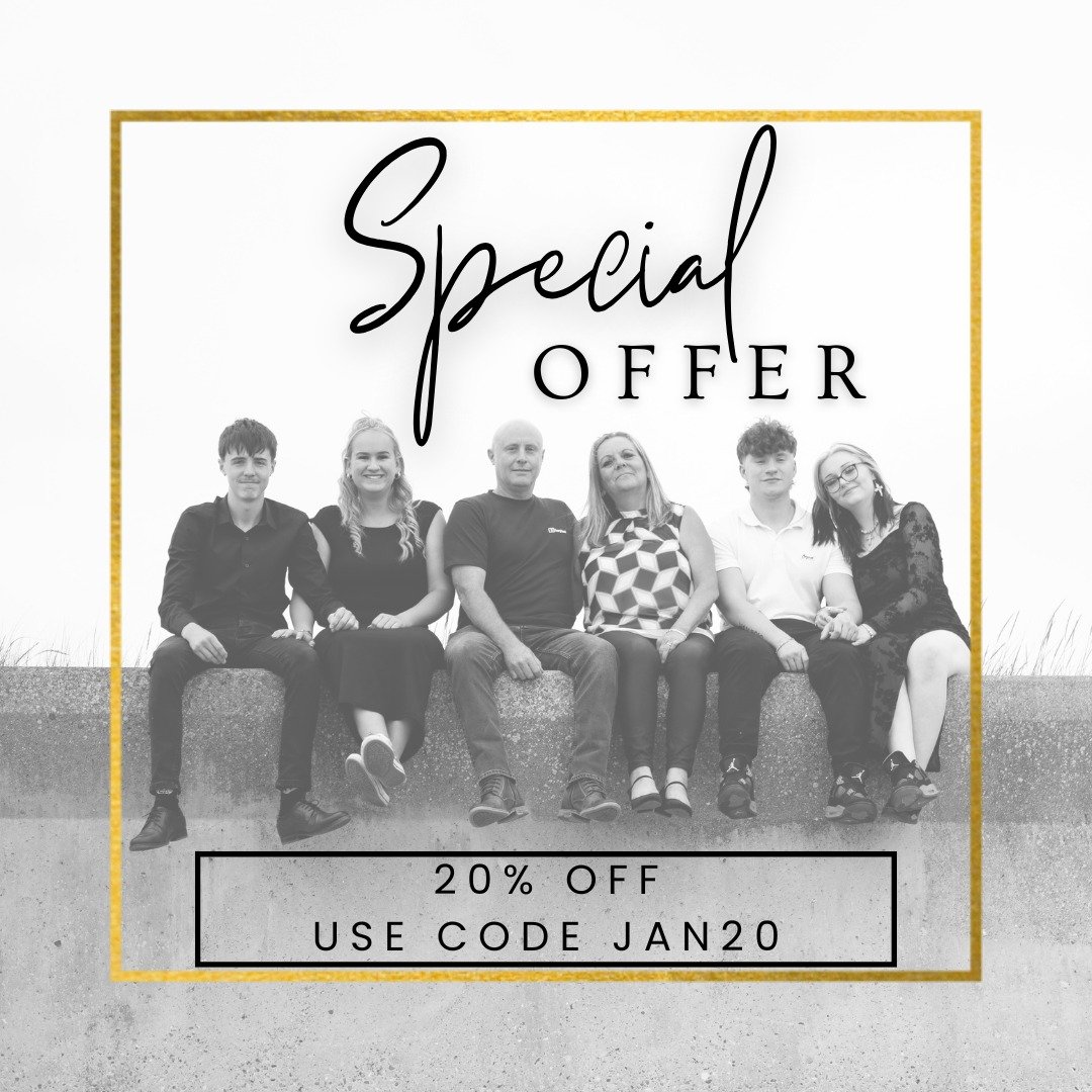 🎉 Let&rsquo;s start January with a bang &ndash; and a BIG offer! 🎉

We&rsquo;re offering 20% off ALL shoots purchased during January! Simply head to our website, choose your session, and use code JAN20 at checkout.

✨ No need to pick a date now&mda