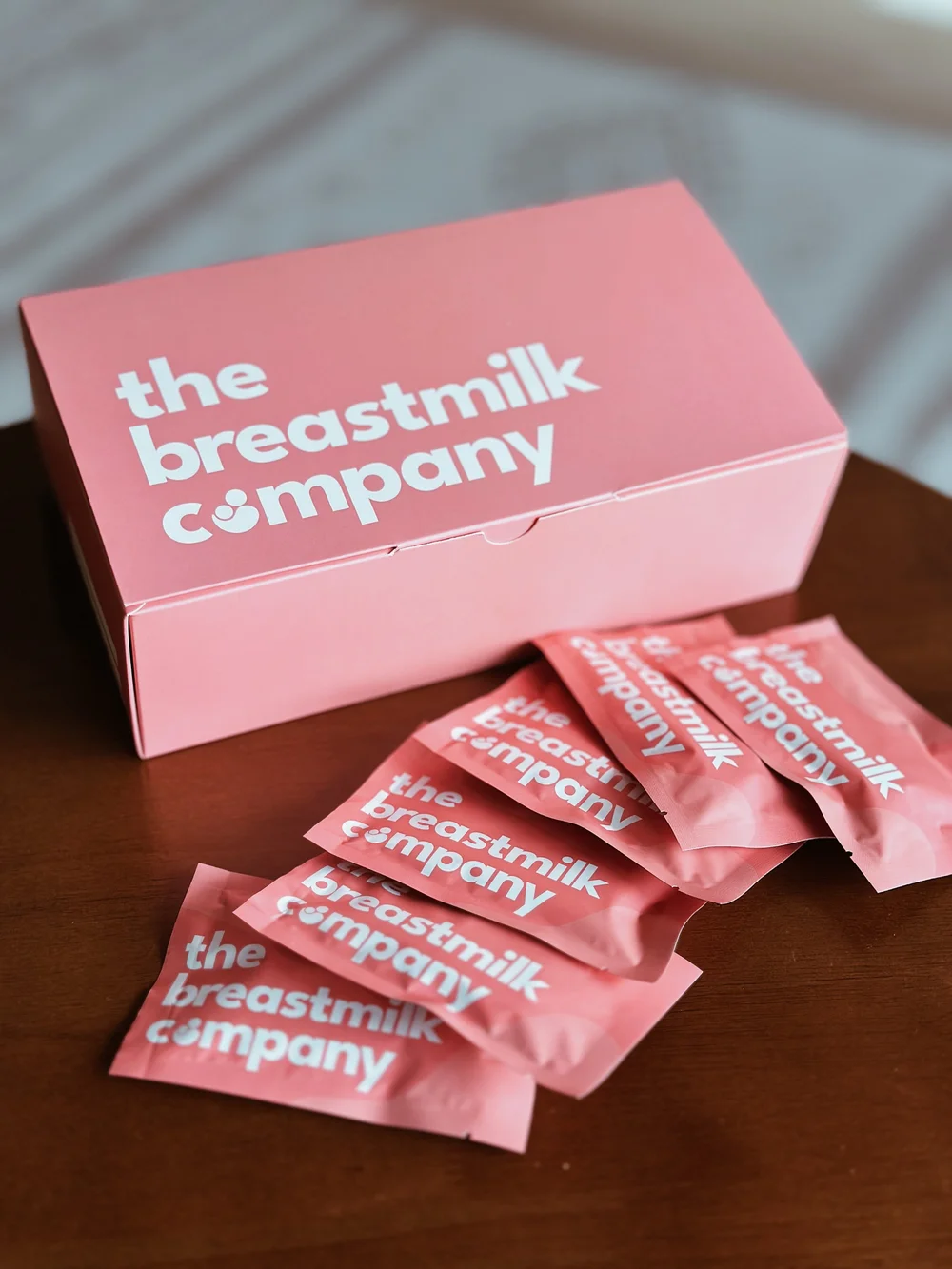 Freeze dried breastmilk powder sachets — pharmaceutical-grade, custom labeled
