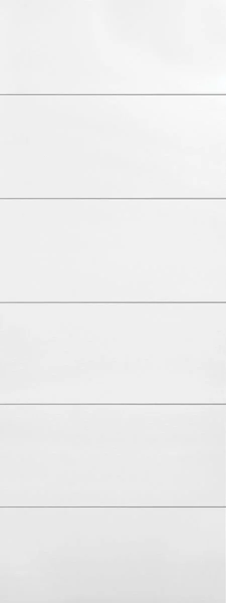 A blank, white, vertically oriented notepad or paper sheet with faint horizontal lines.