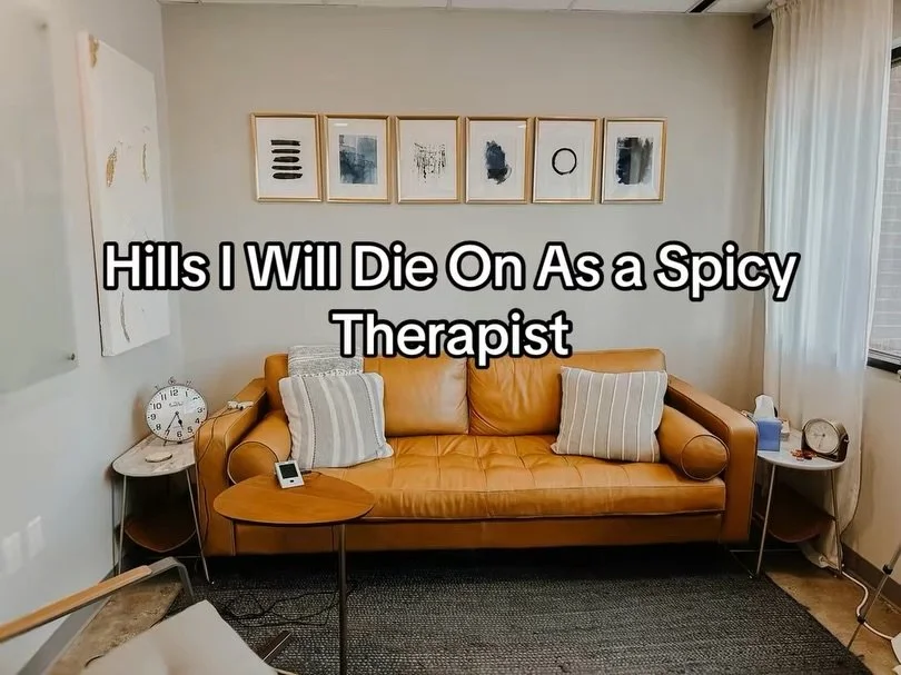 🔥 3 Hills I will die on as a 🌶️ spicy therapist :
(Don&rsquo;t worry there are more coming) 

Most women in heterosexual relationships don&rsquo;t have a desire problem.

They have a context problem.

When someone feels:
&bull; emotionally safe
&bu