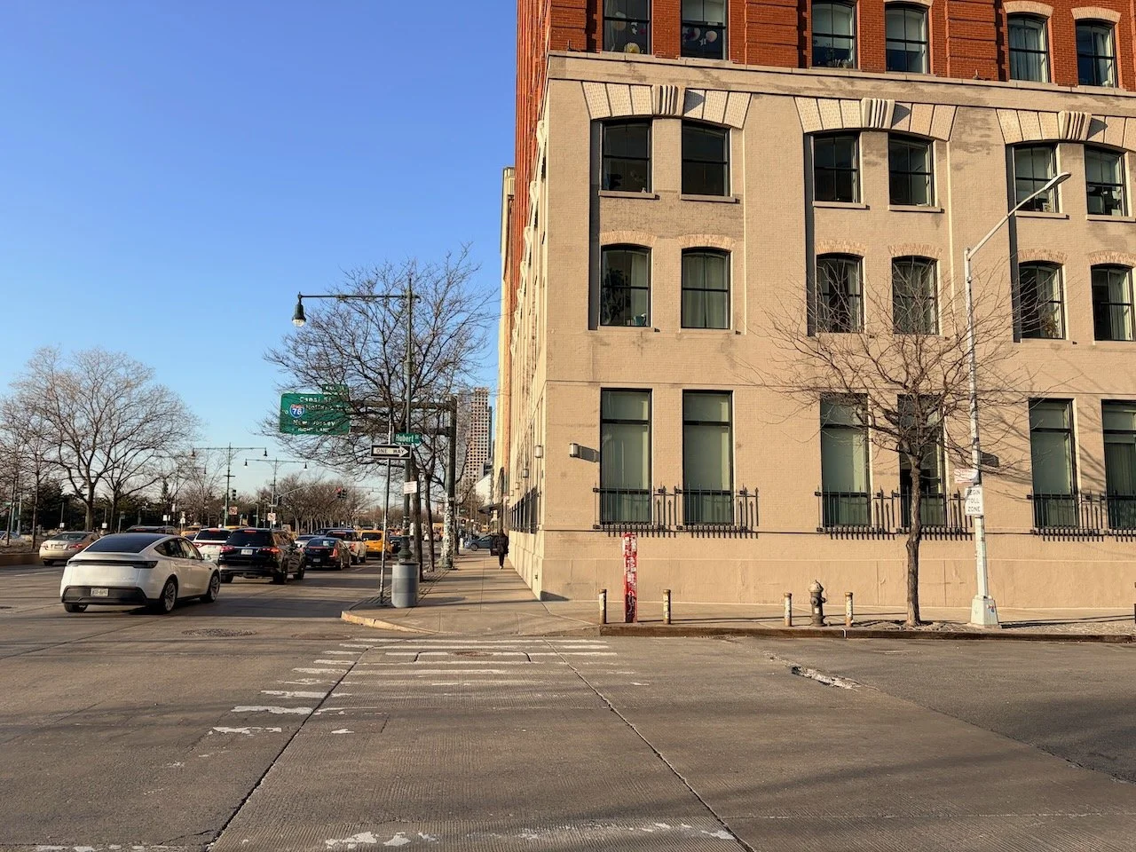 HUBERT ST @ WESTSIDE HIGHWAY