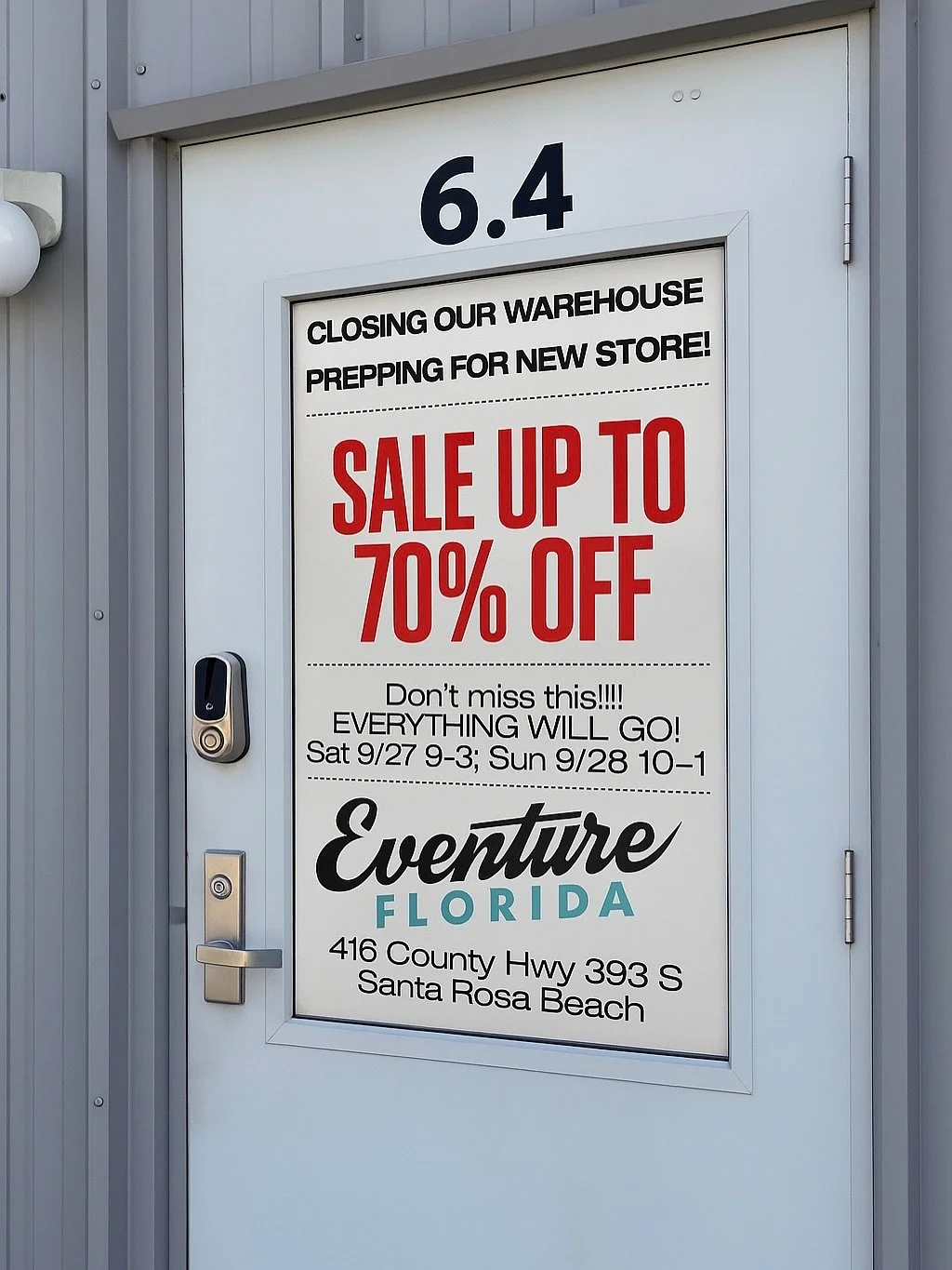 🎉Biggest Sale Yet!🎉
Come out this weekend to score the best prices on e-bike inventory that MUST GO before we open our brand-new second location in PCB this fall!
🎉 Up to 70% OFF! 
🚲 E-bikes starting at $500
💲 New bikes on clearance
🔧 Parts,