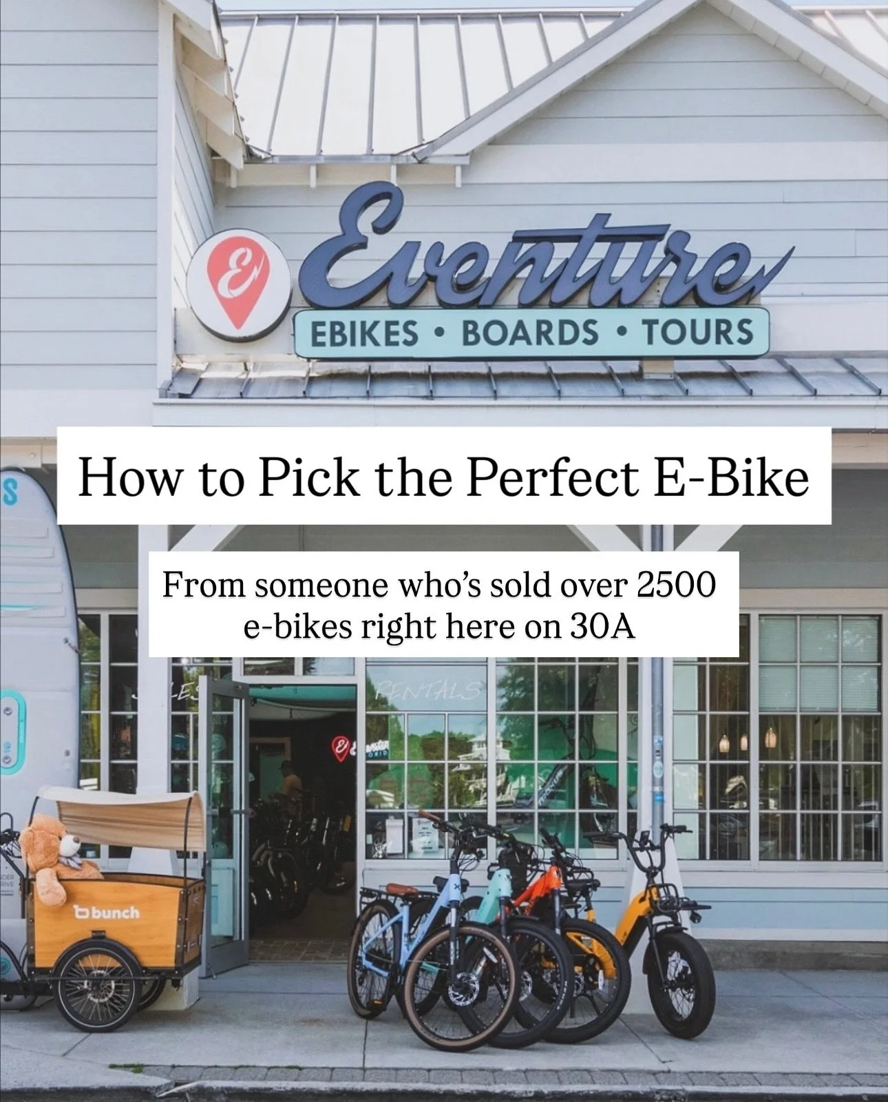 🤔 How to pick the perfect e-bike?
Not all e-bikes (or riders!) are the same &hellip; and finding your perfect match makes all the difference. 

Whether you&rsquo;re cruising the coast or exploring new trails, our team has sold over 2500 bikes and kn