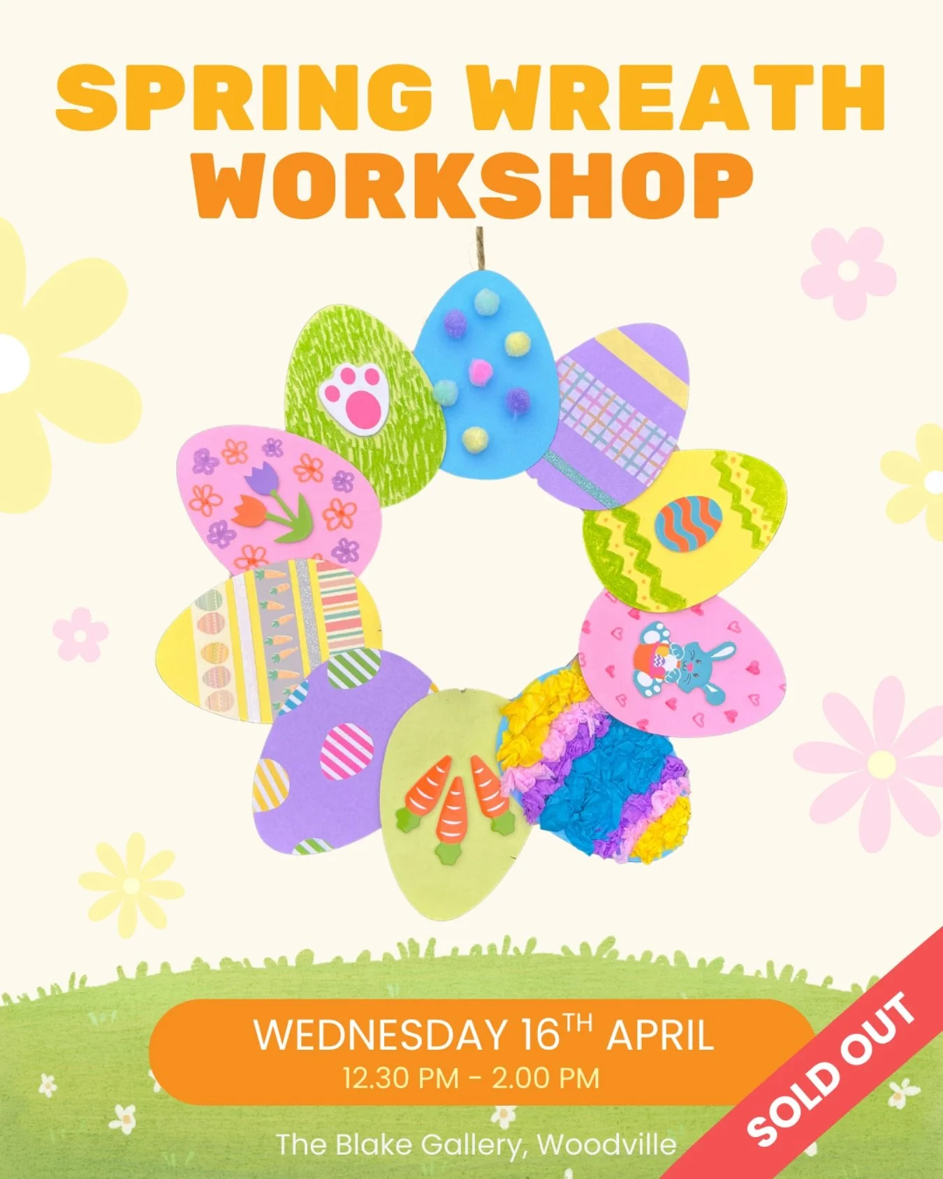 So excited for this Spring themed workshop tomorrow! It is fully booked which is really lovely to hear. 

Cannot wait to make pastel coloured egg wreaths with the children and young people!

#ArtsAndCultureGravesham #SpringWreath #FamilyWorkshop #Eas