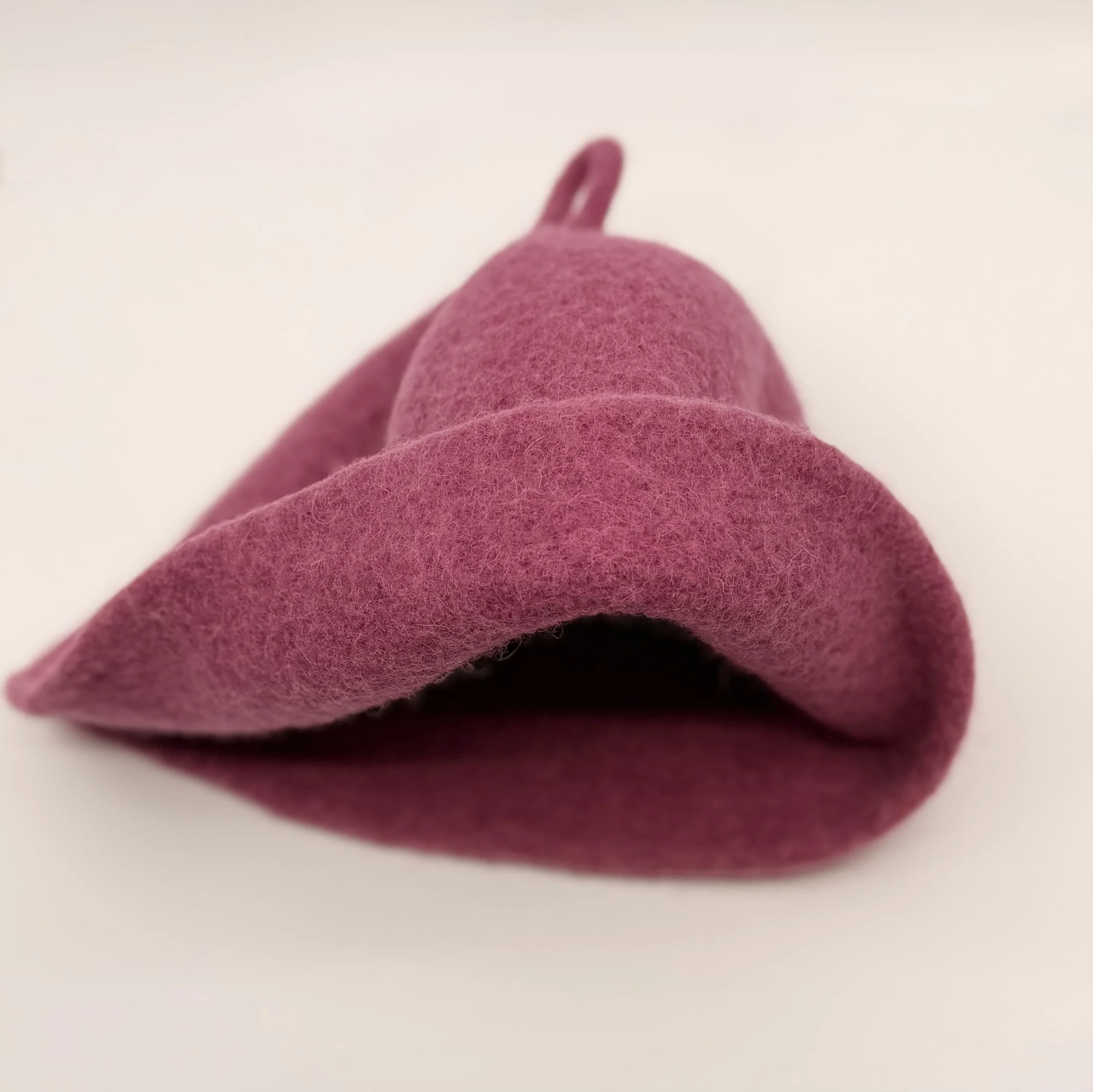 Cloche Sauna Hat, Orchid