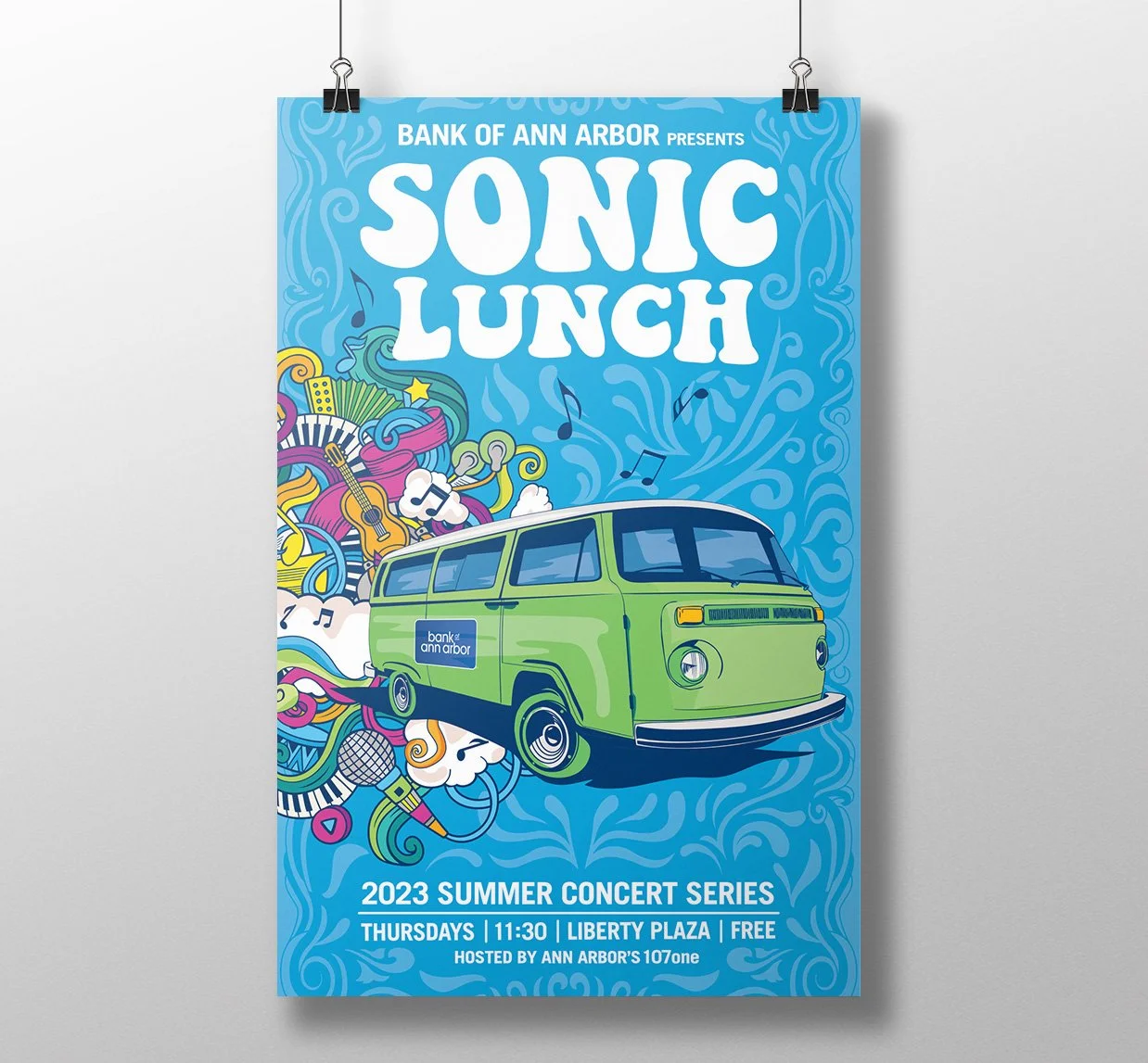 Sonic Lunch 2023 poster