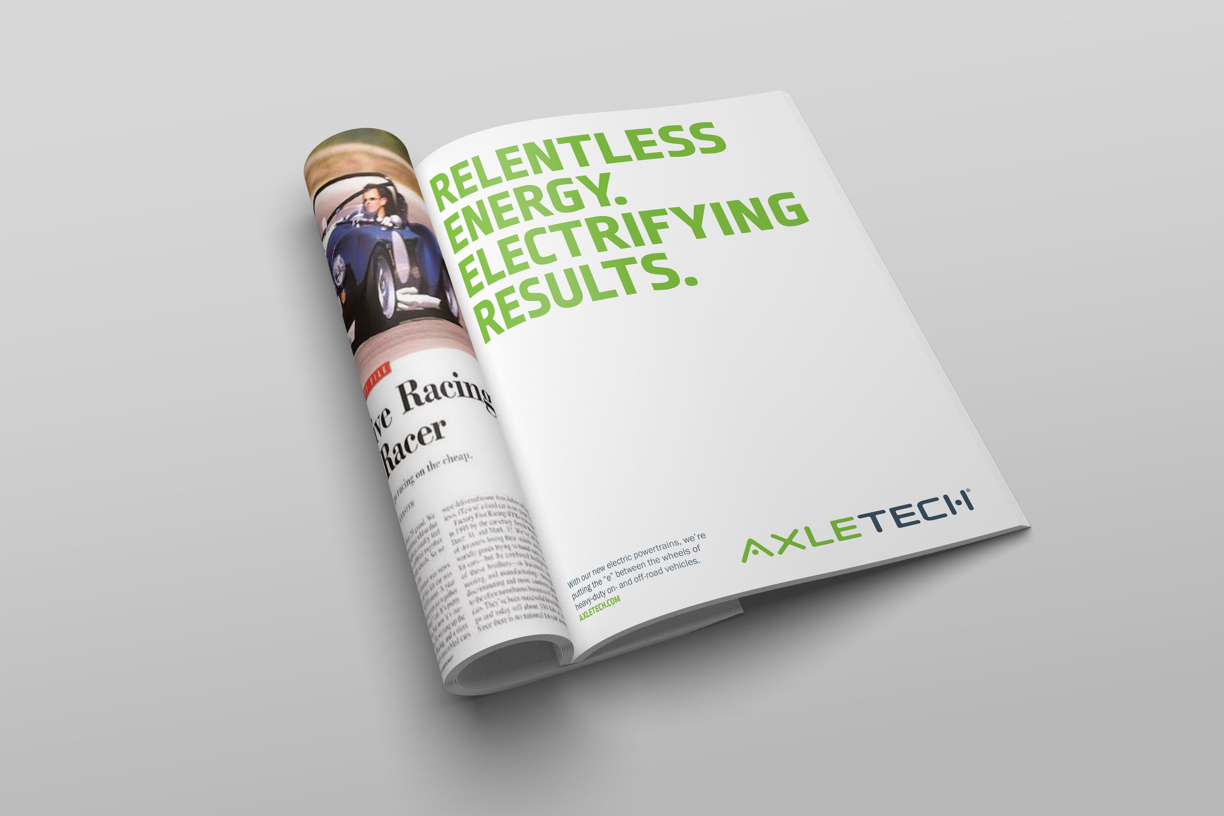 AxleTech print ad