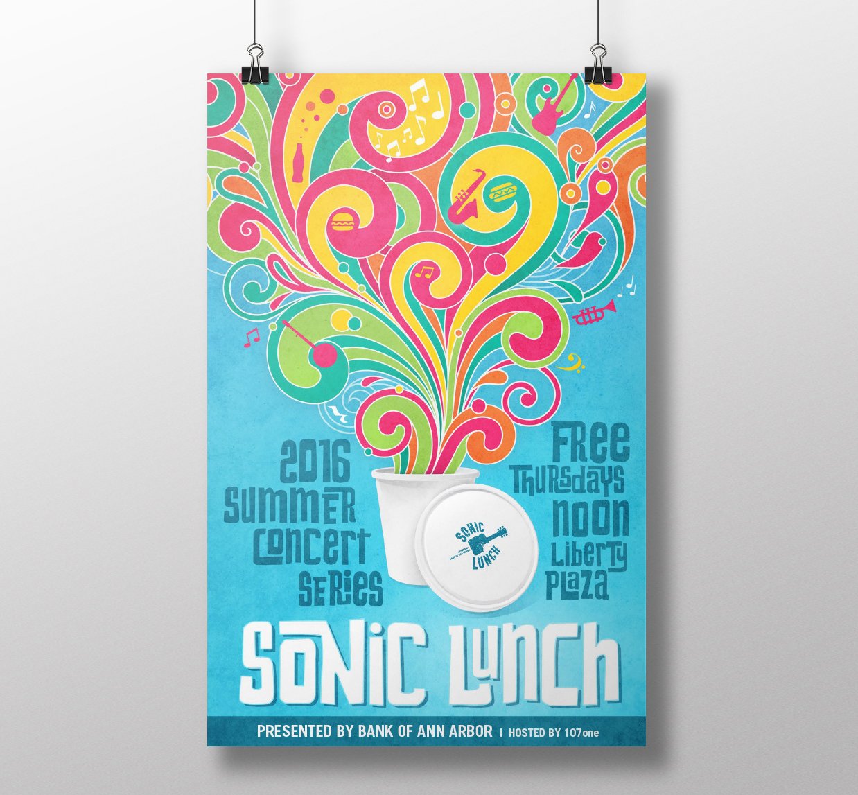 Sonic Lunch 2016 poster