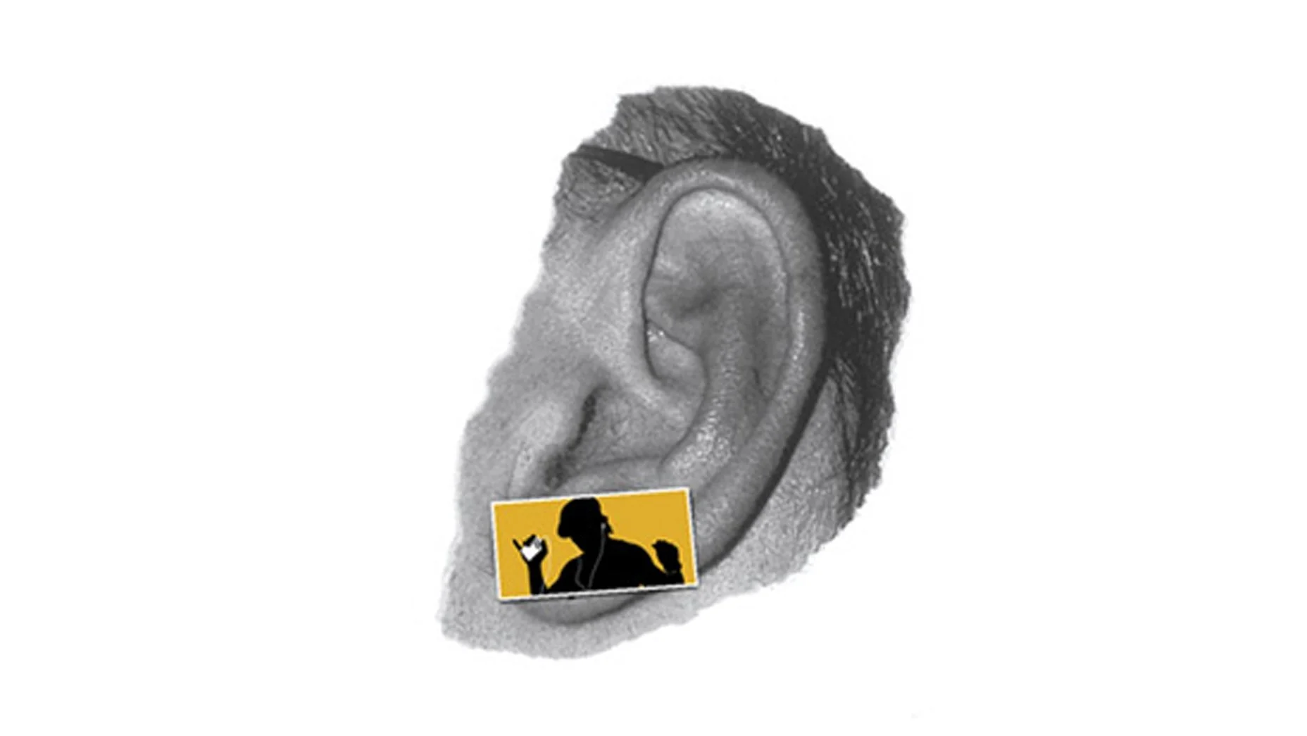 Two ears vs. one mouth.