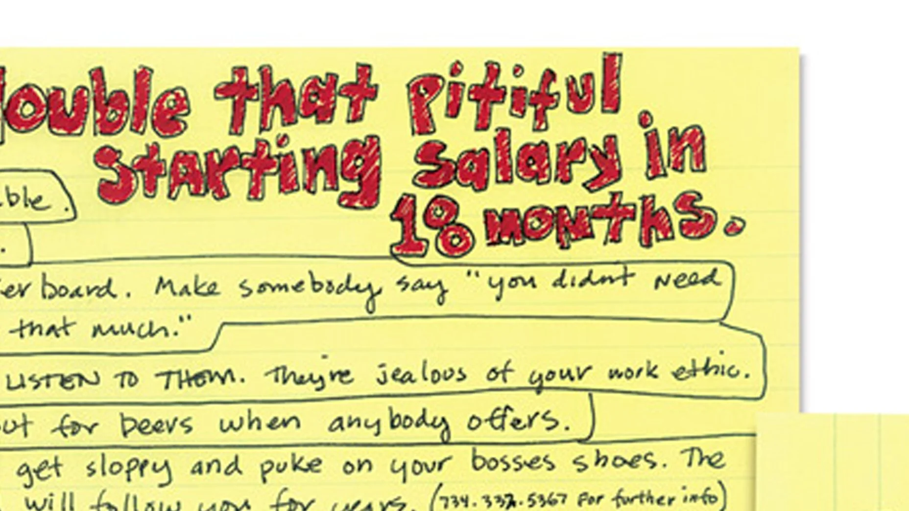How to double your starting salary.