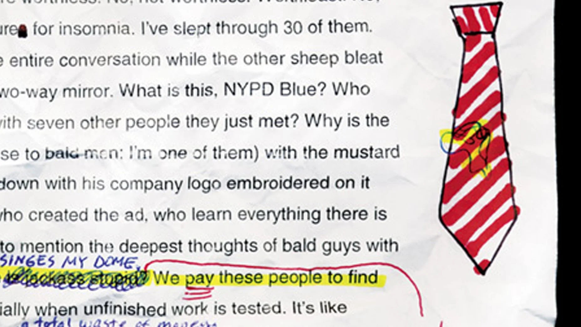 Of blabbermouths and sheep.&nbsp;