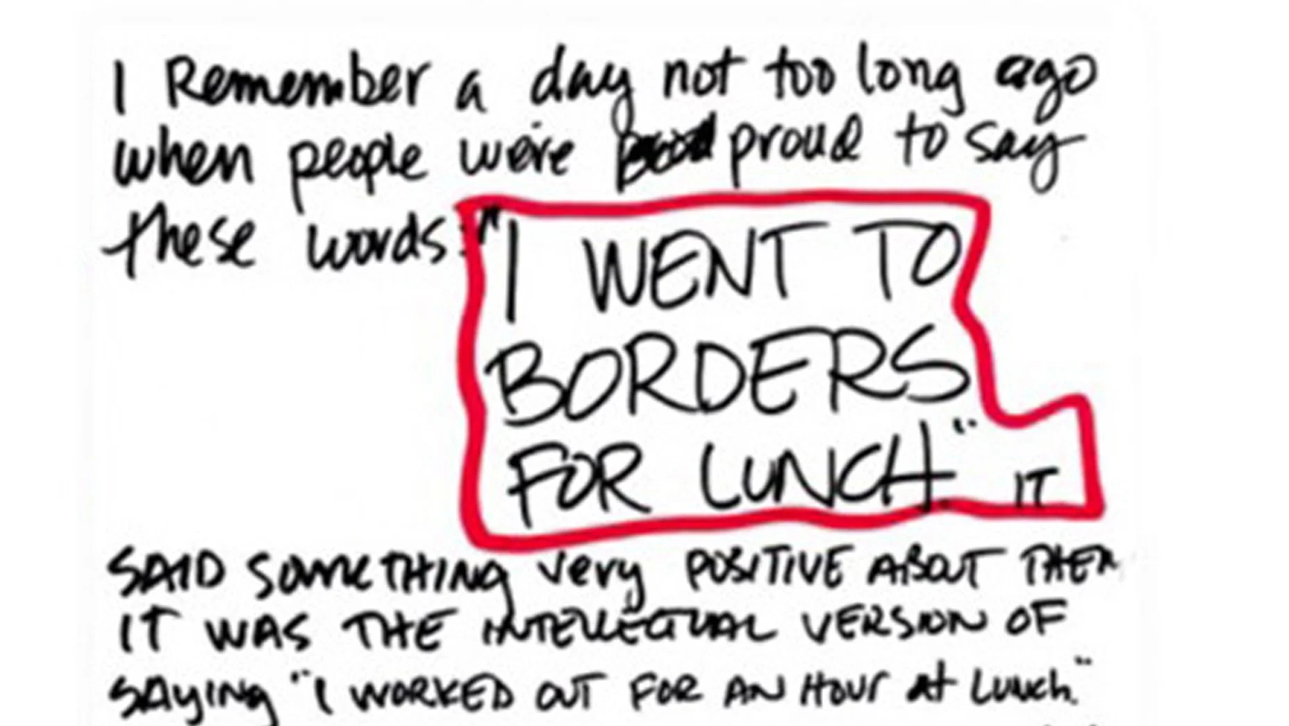 How Borders lost its soul.