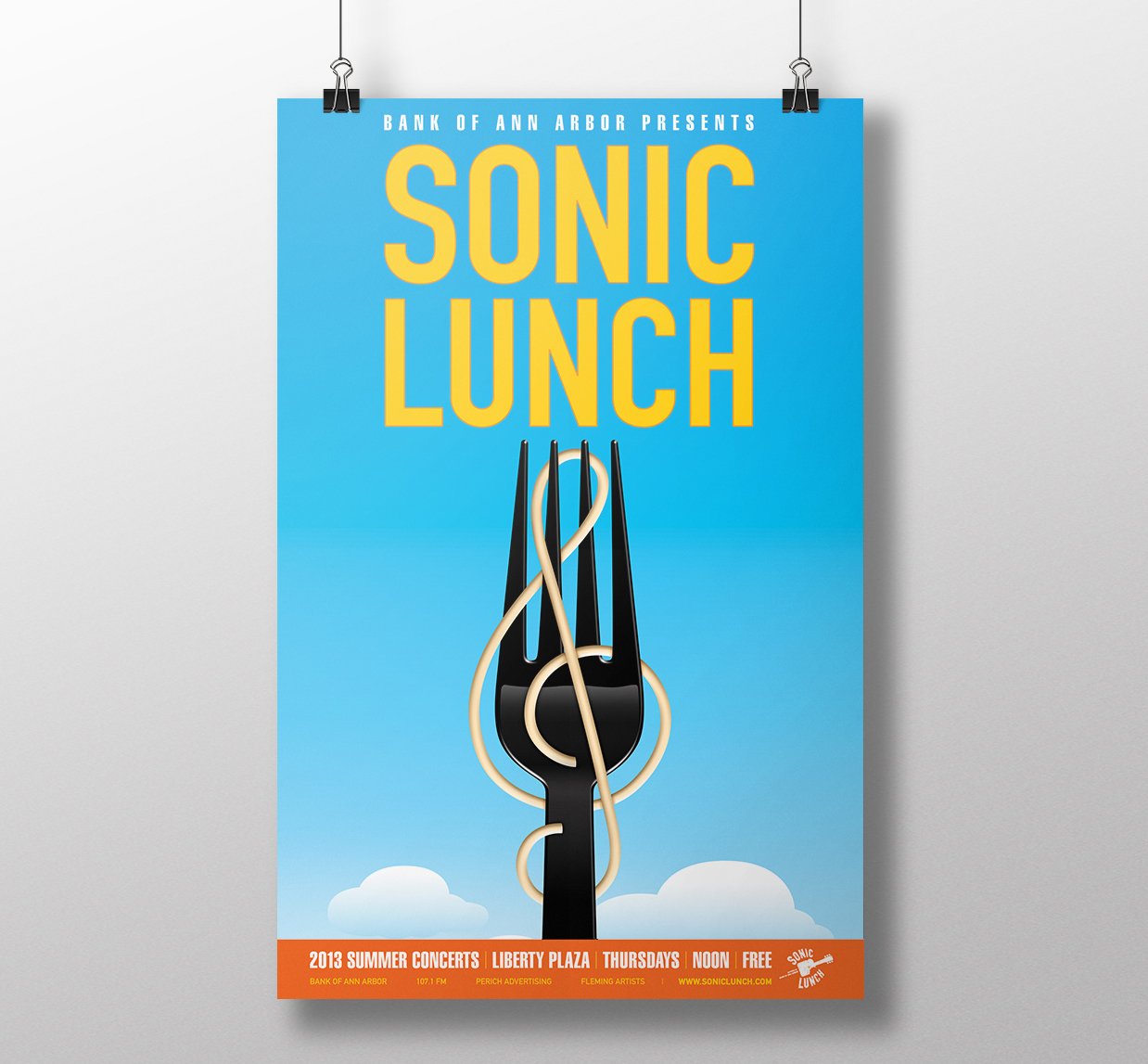 Sonic Lunch 2013 poster