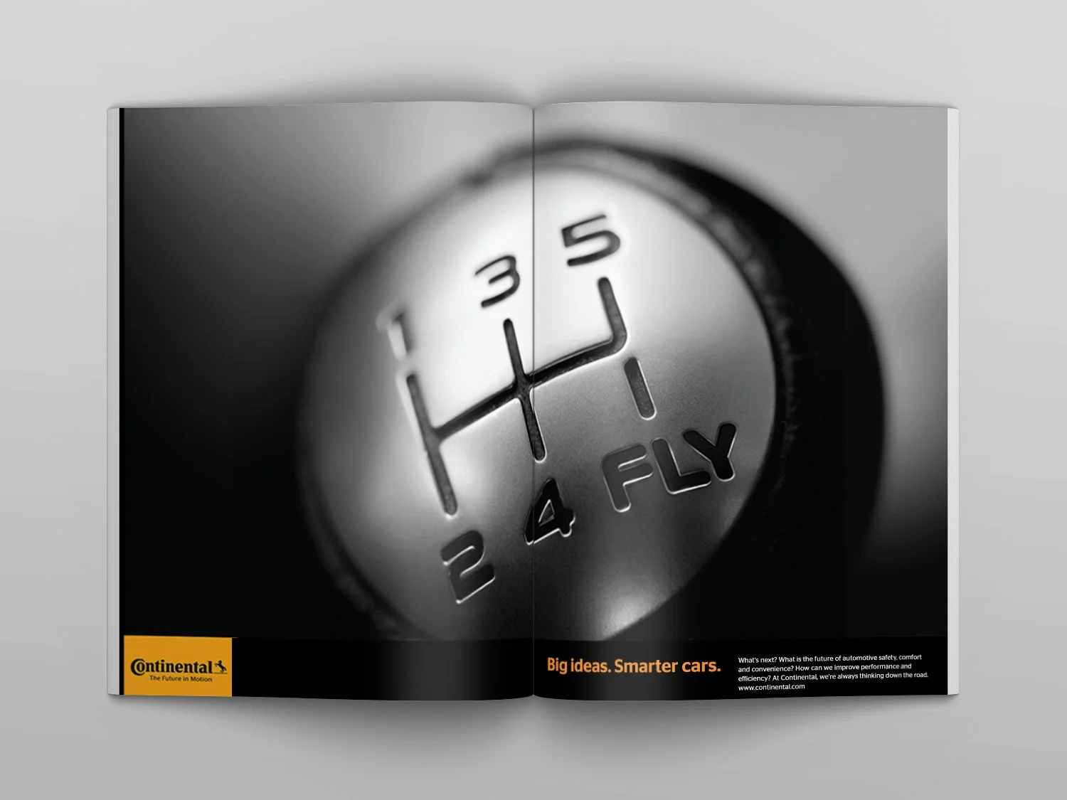 Continental print ad