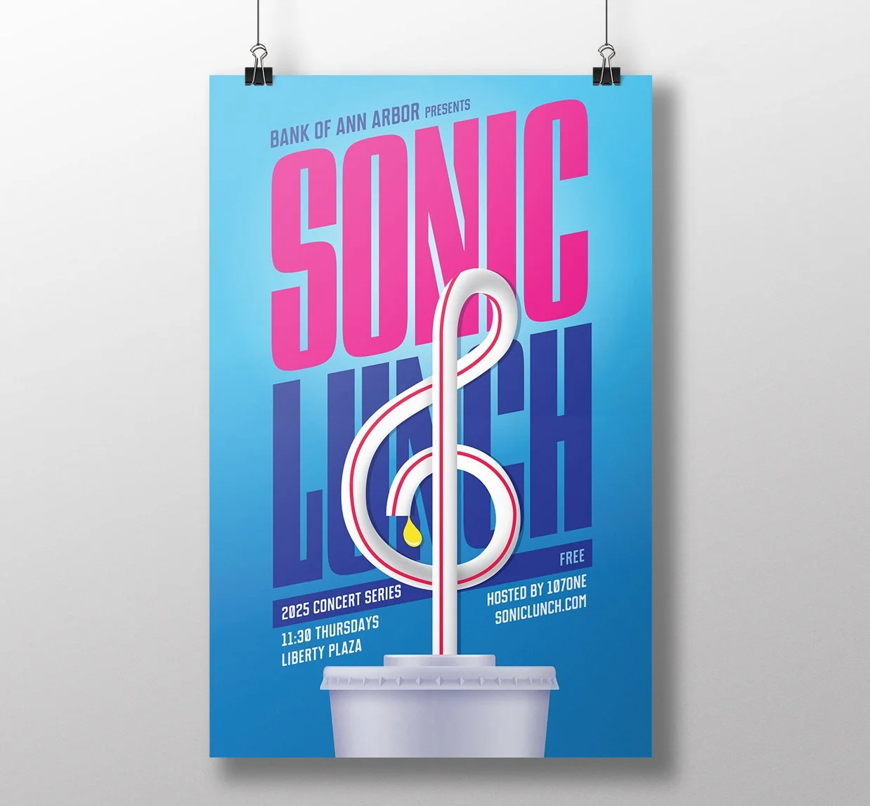 Sonic Lunch 2025 poster
