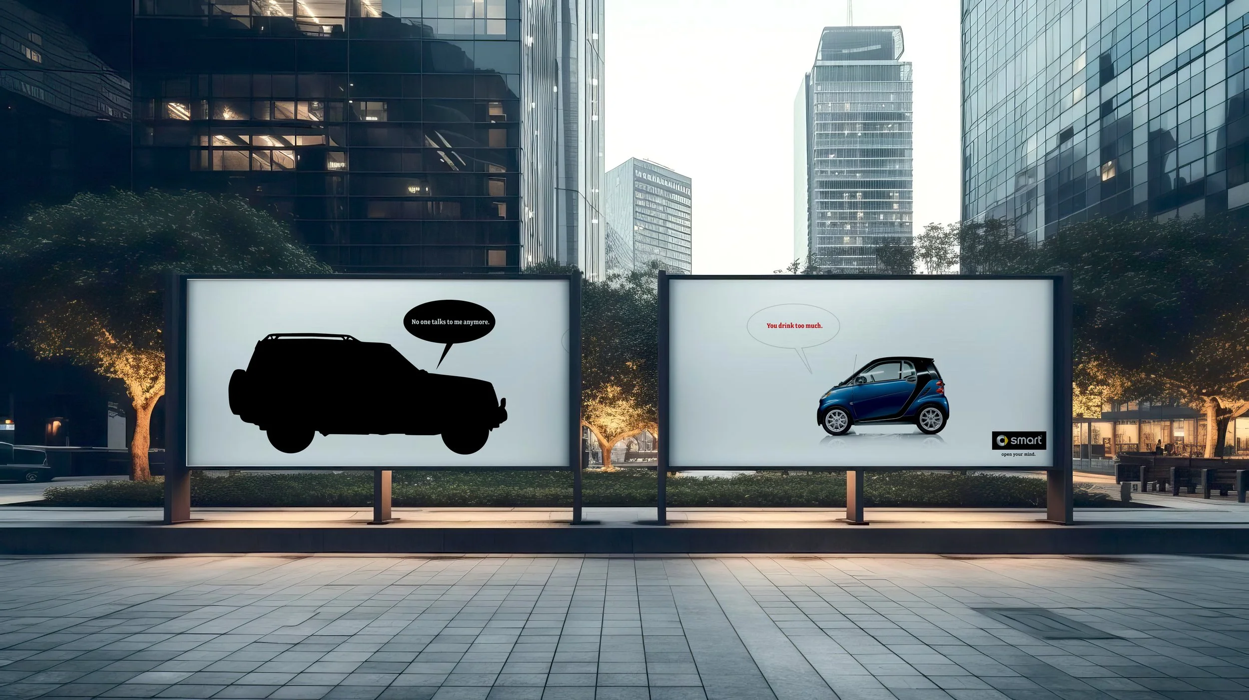 Smart USA billboards