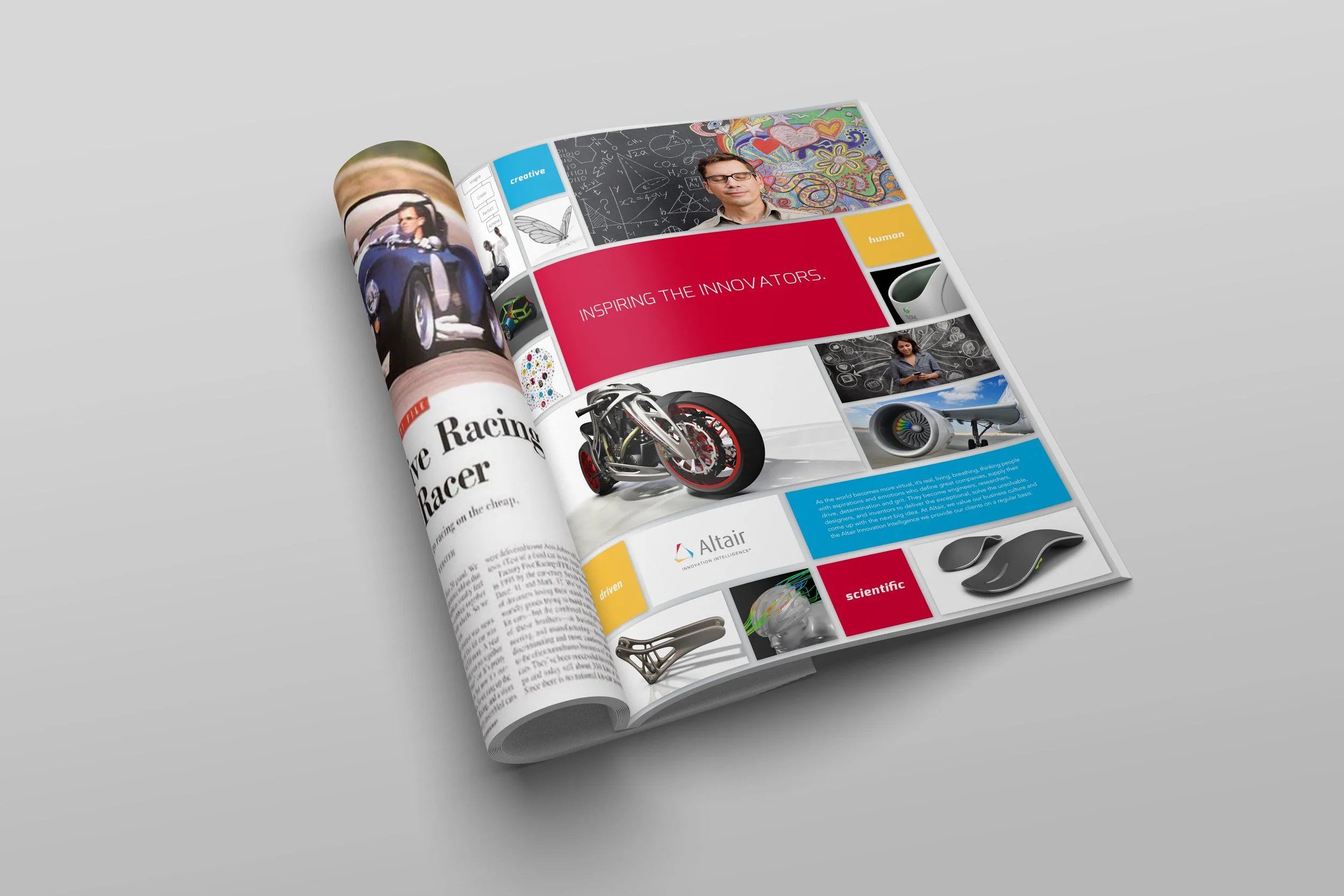 Altair print ad