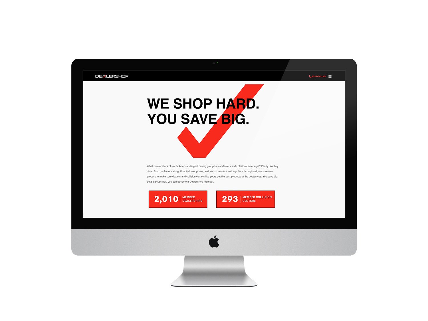 Dealershop website