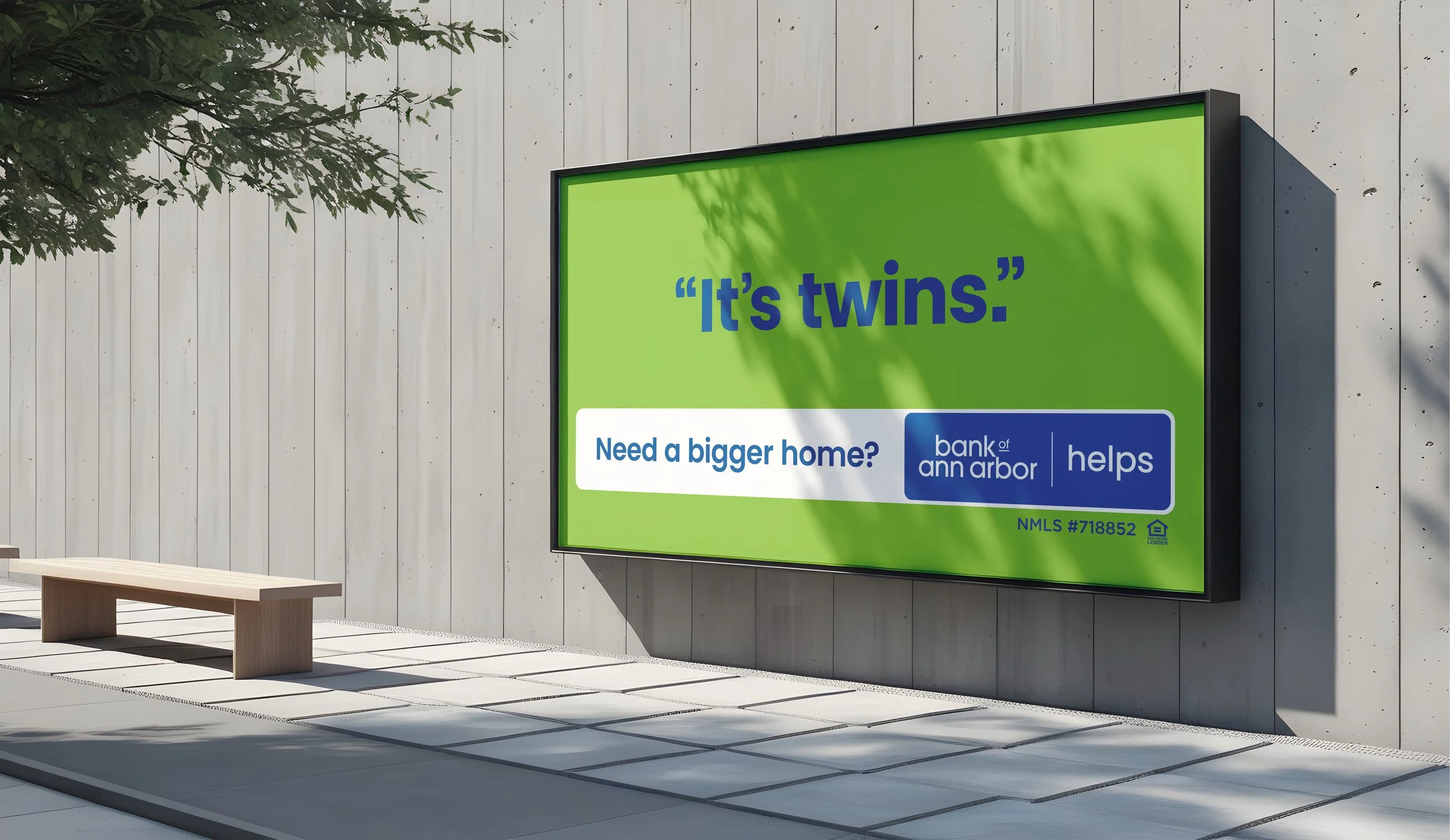 Bank of Ann Arbor billboard