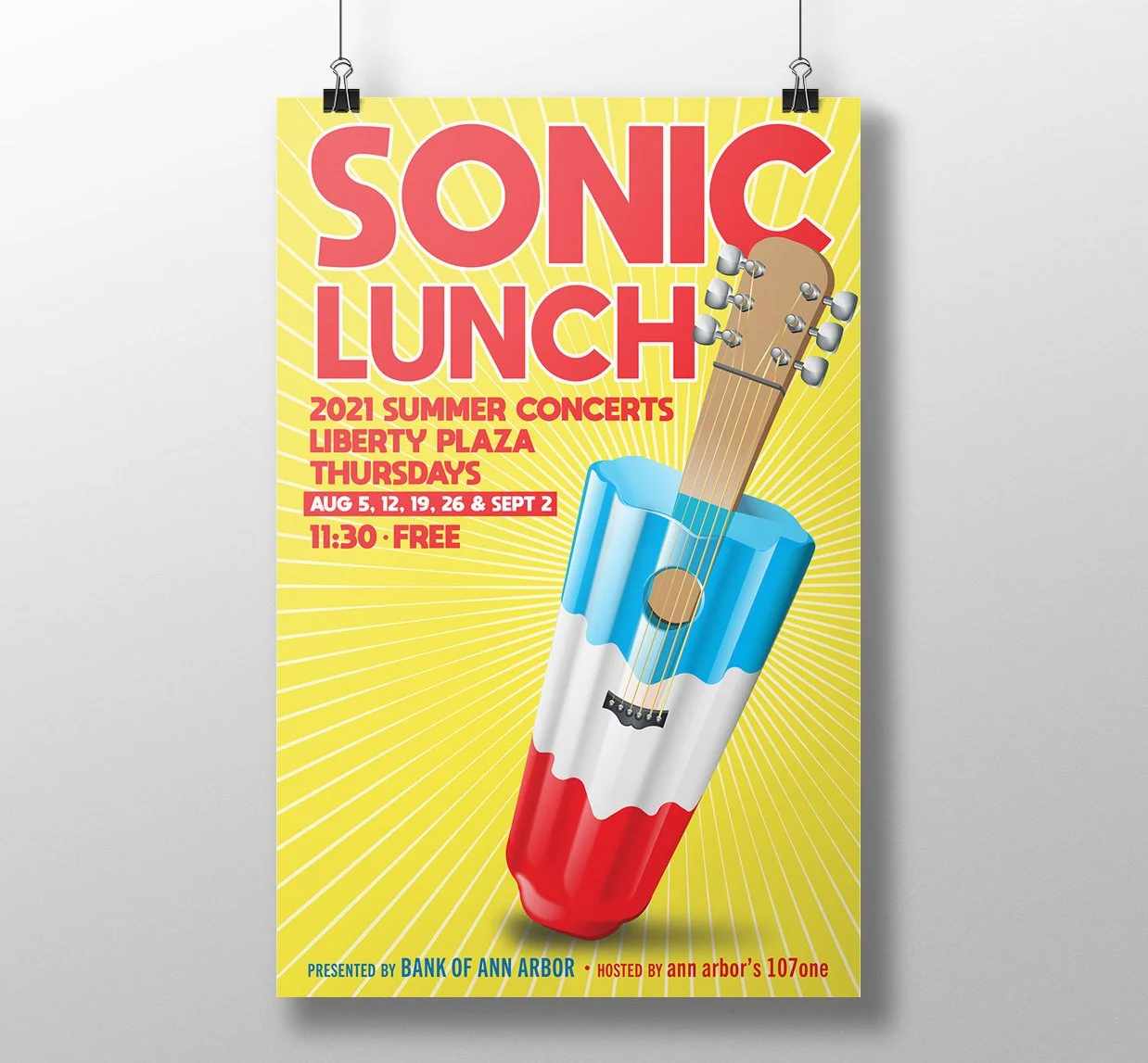 Sonic Lunch 2021 poster