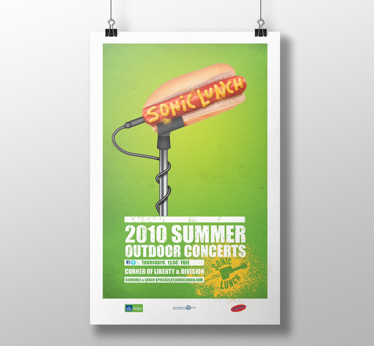 Sonic Lunch 2010 poster
