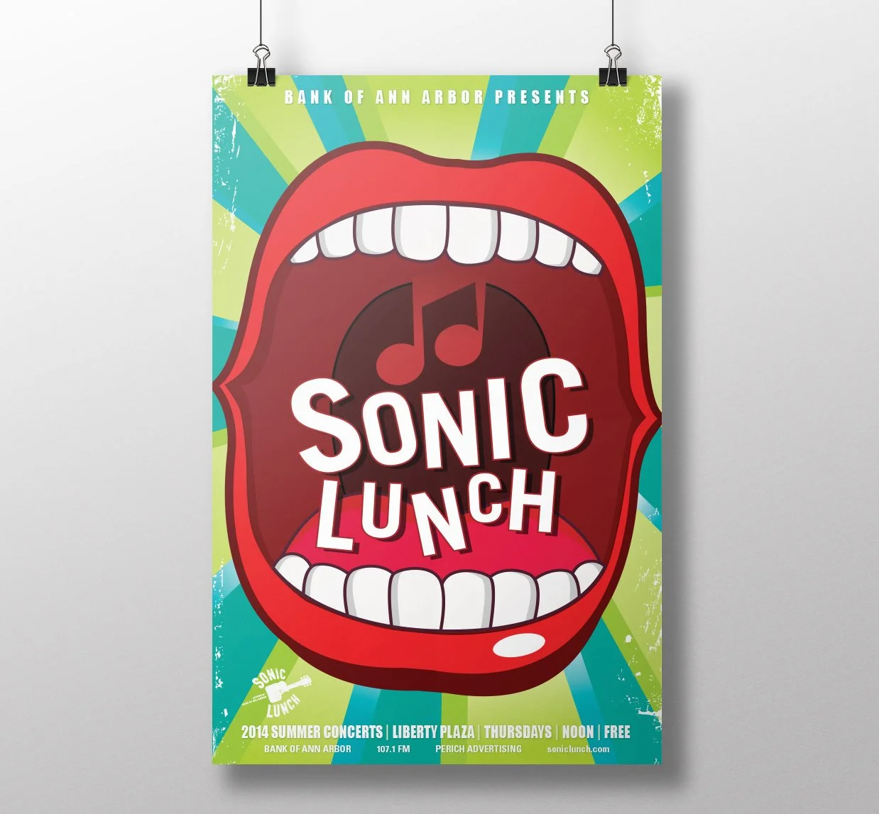 Sonic Lunch 2014 poster