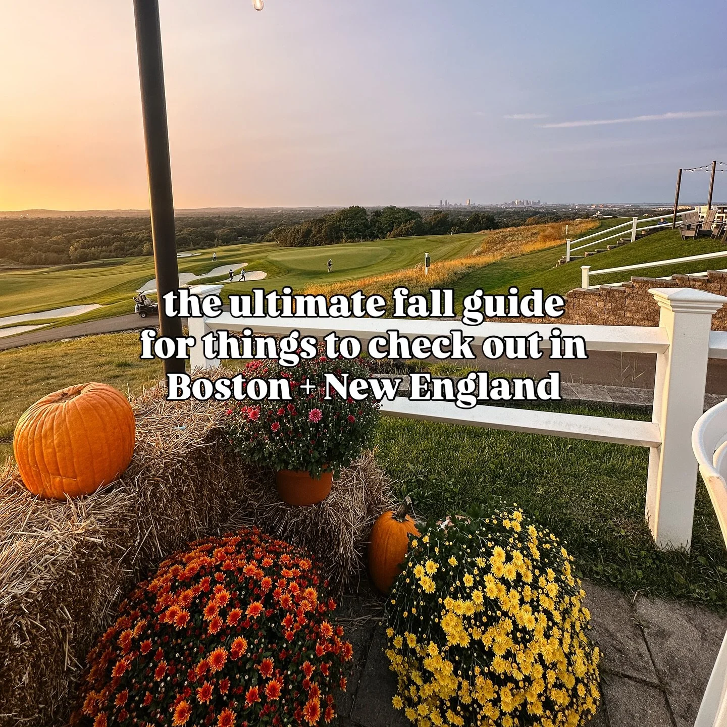 MY NEW ENGLAND FALL GUIDE 🍂🍁 did I leave anything out? Let me know in the comments 💬

Apple picking, Pumpkin Patches, Farms:
@lookoutfarm 
@wilsonfarm 
@brooksby.farm 
@honeypothillfarm 
@ciderhill_farm 

New England Fairs &amp; Activities:
@topsf