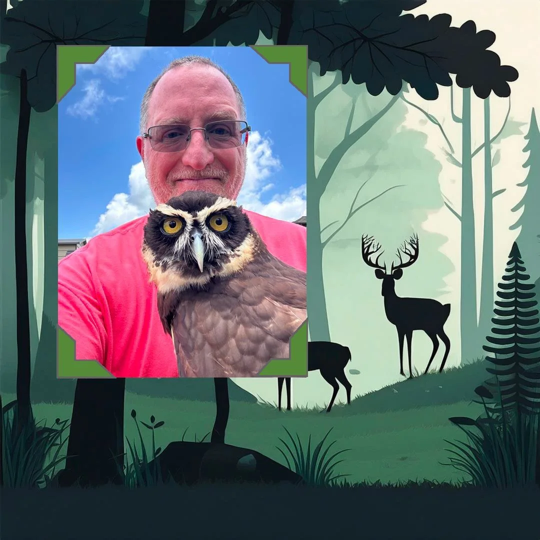 What a day it's been here in the 901! 🌆

Gafas, our Spectacled Owl ambassador, has been the star of National Wildlife Day! This beautiful girl connects with thousands of students each year, teaching them about night-time ecology and forest conservat