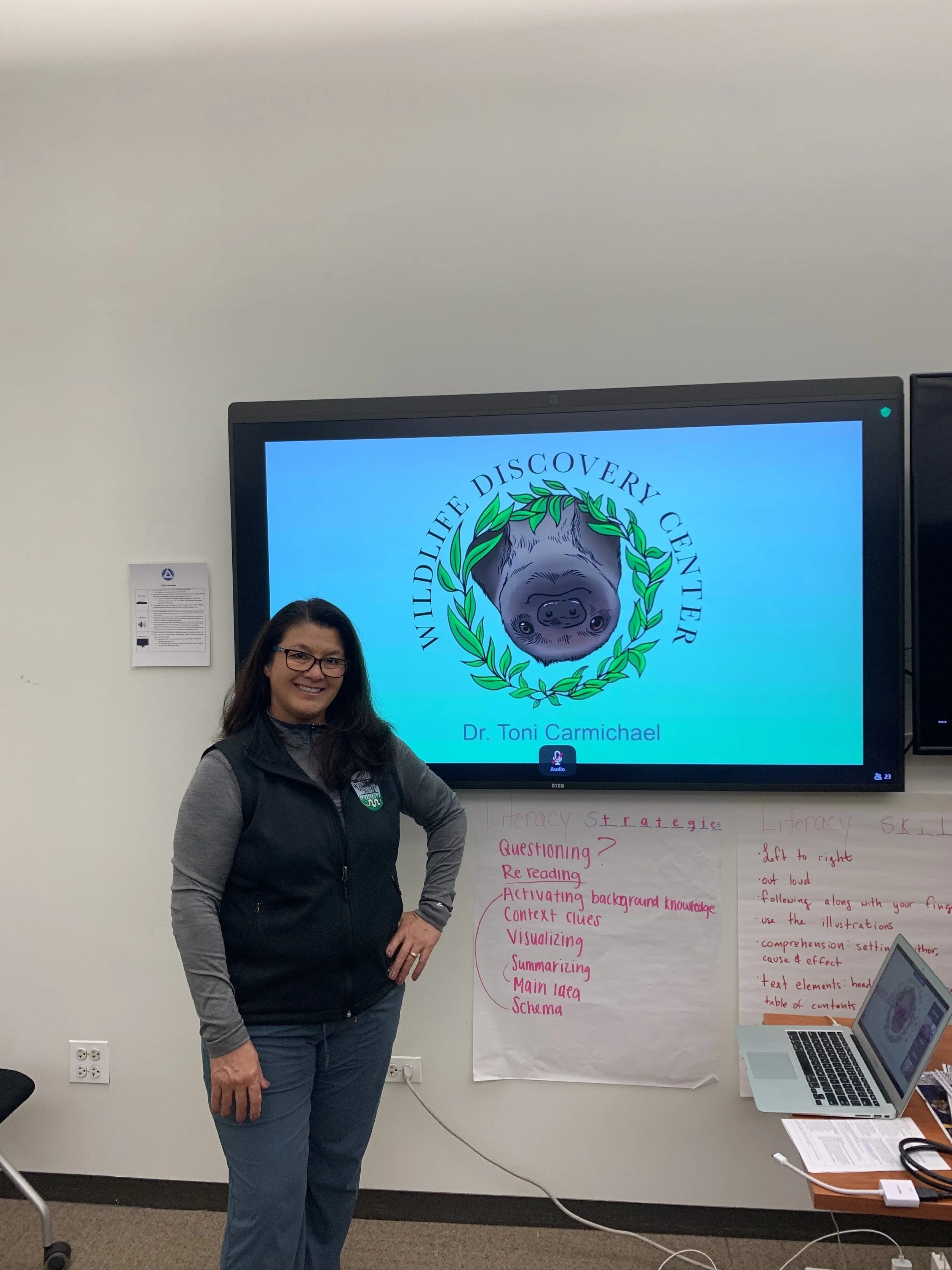 Dr. Toni Carmichael Shares WDC's Story at National Louis University