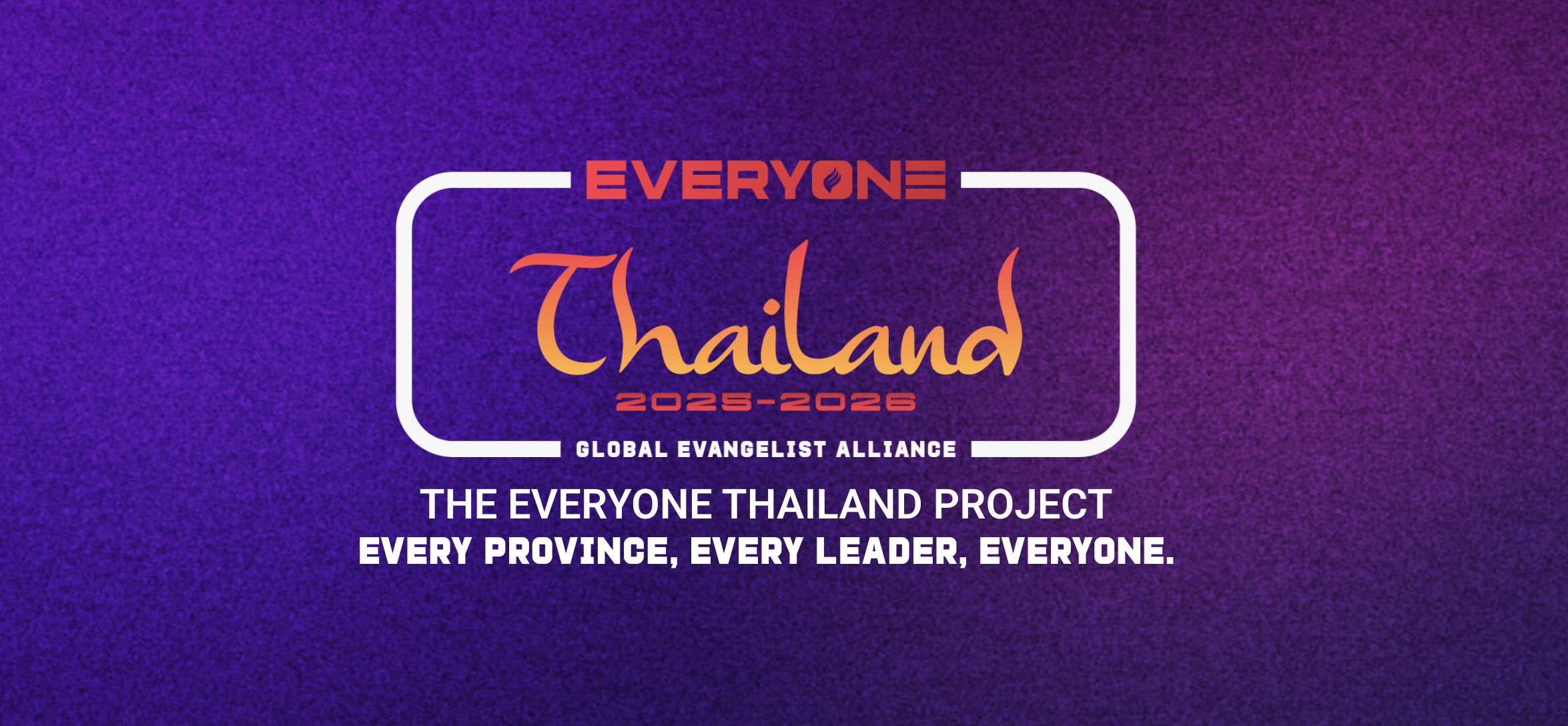 Campagne d’évangélisation - Thaïlande 🇹🇭