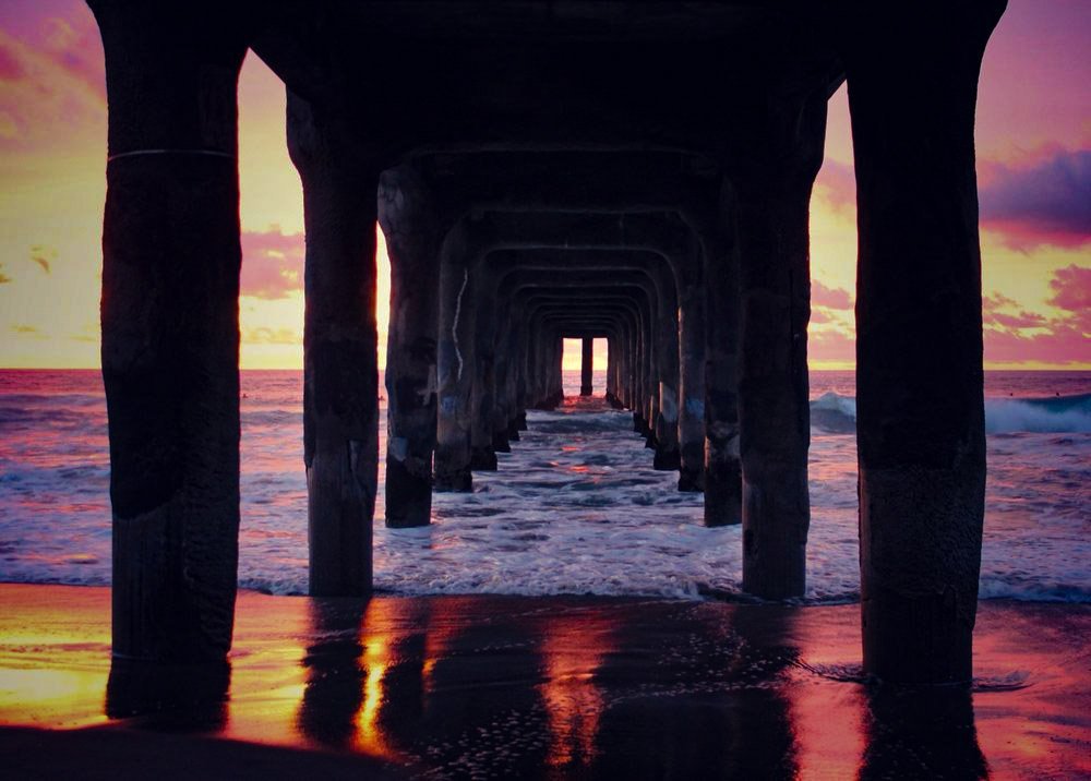 Under the Perfect Pier (Canvas)