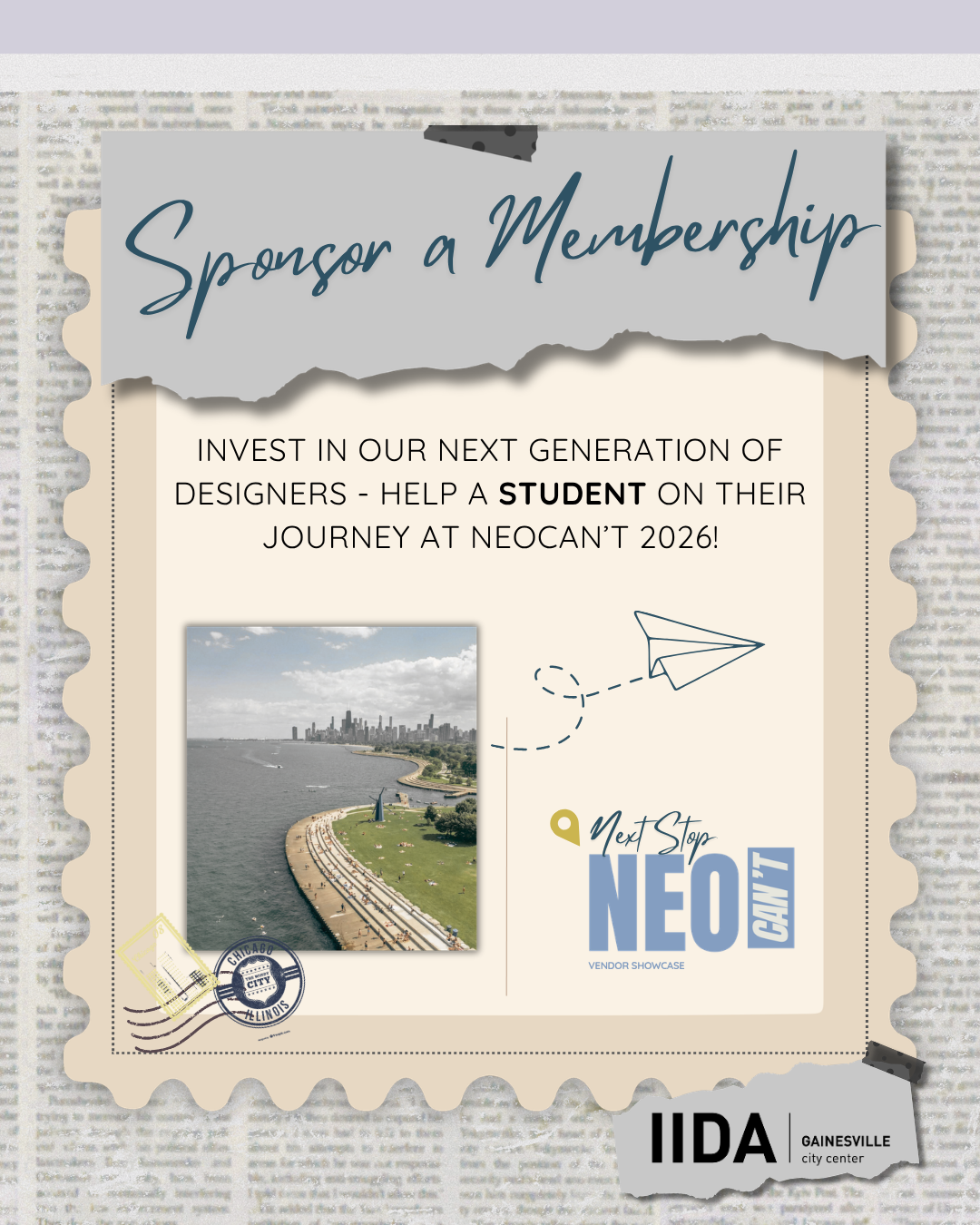Neo Can't Sponsor a Student