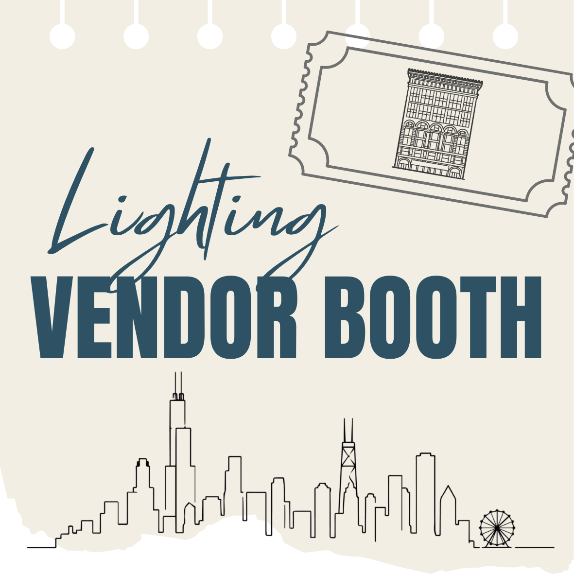 Lighting Vendor Booth