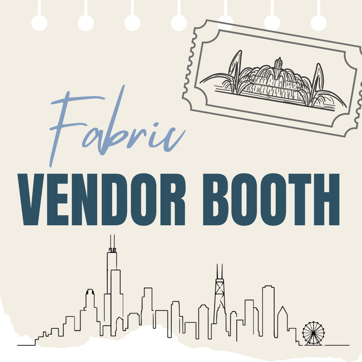 Fabric Vendor Booth