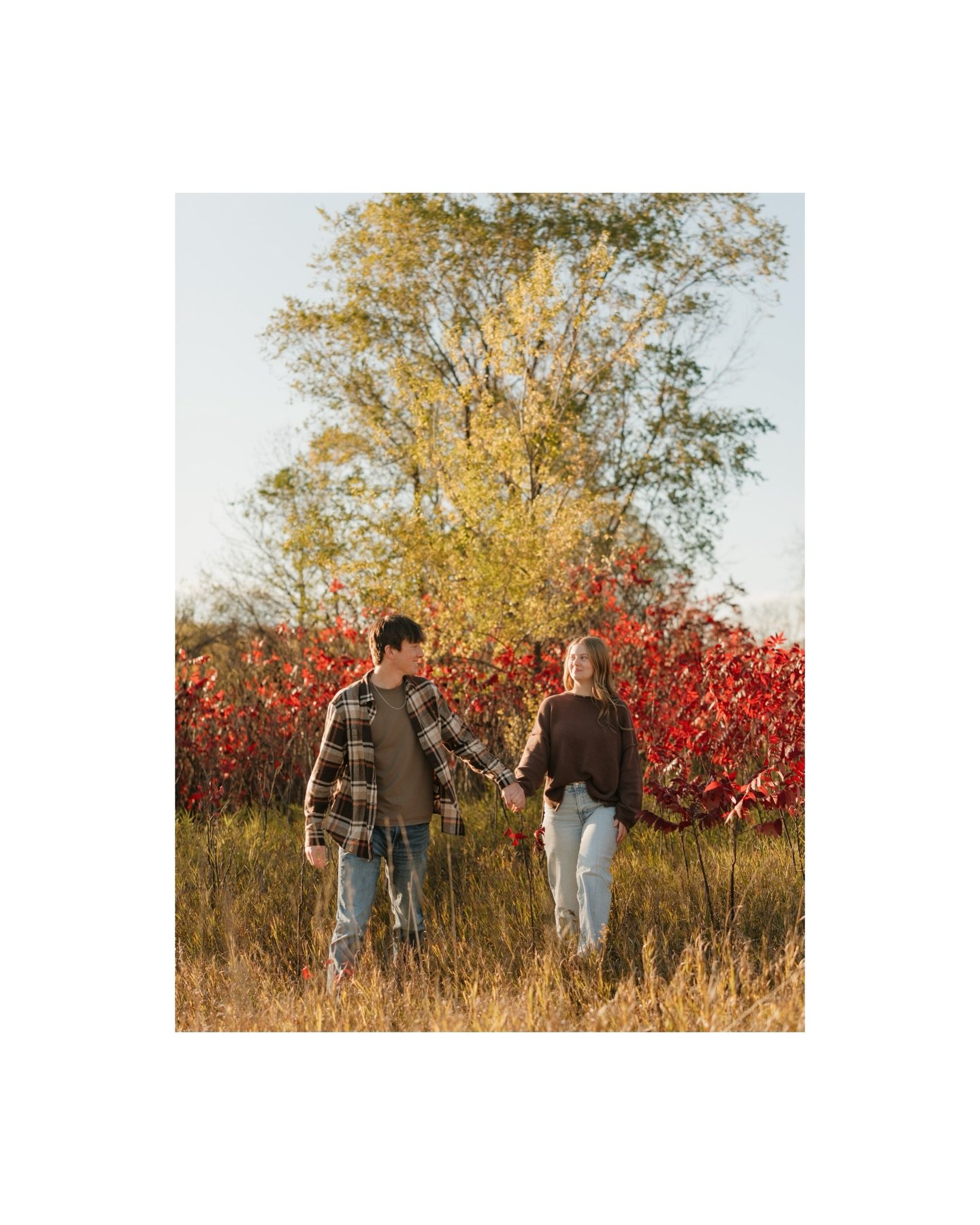 A moment for that October red 👏