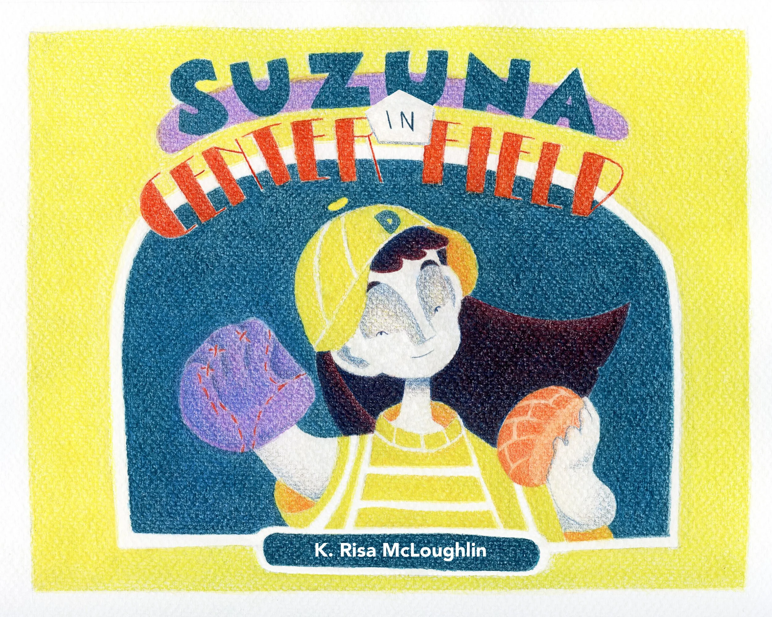 Cover for a project about language, bread, and baseball