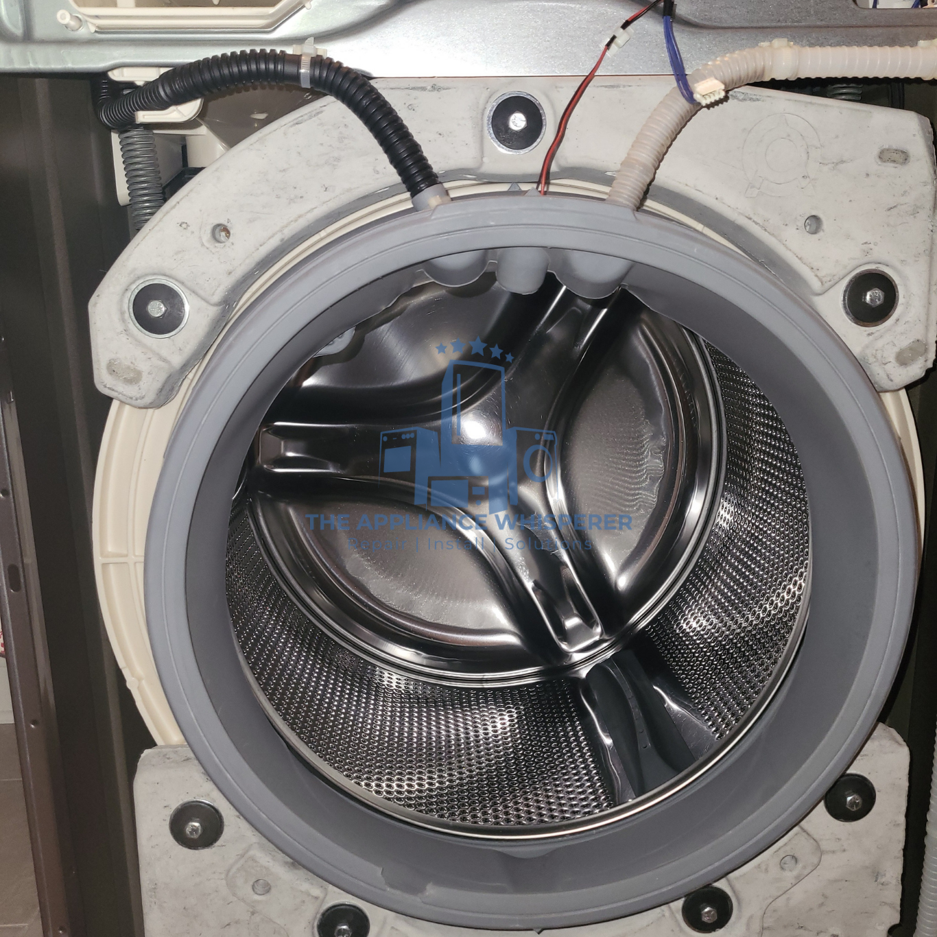 Washer machine door seal repair