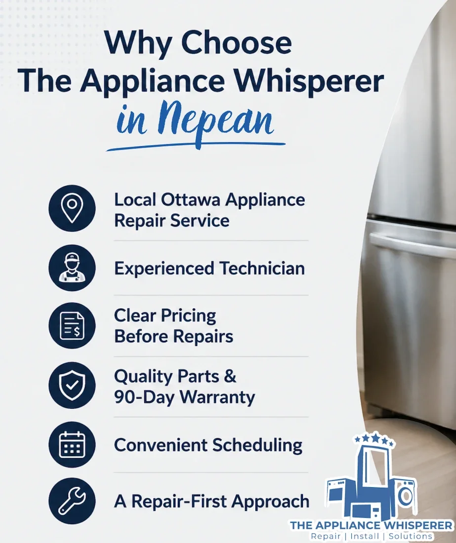Nepean Appliance Repair Flyer
