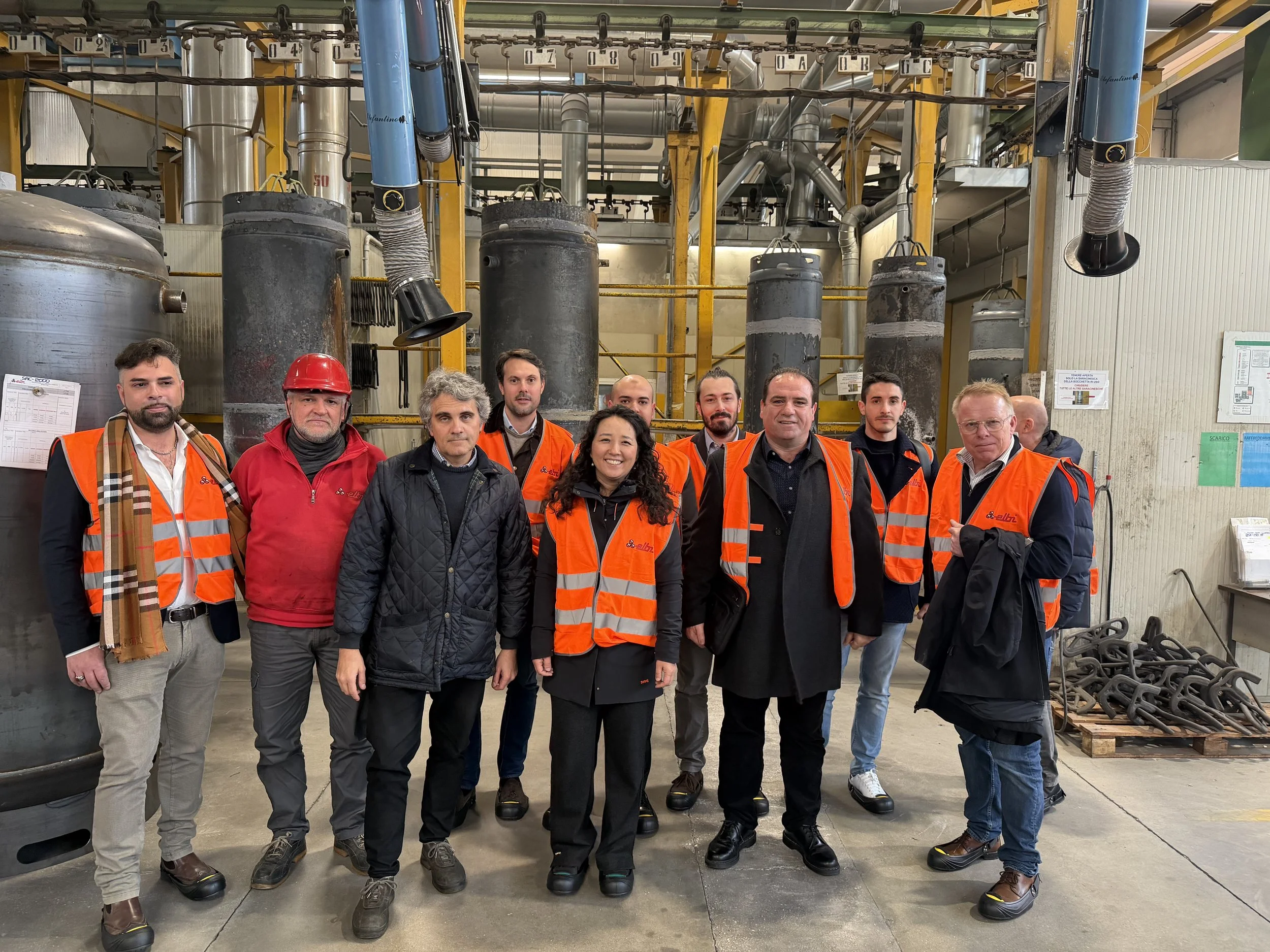 Technical Visit at ELBI, Italy