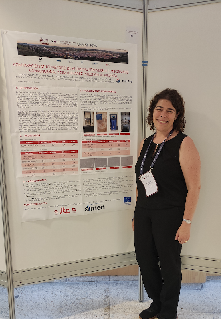 StreamSTEP at the XVIII Spanish National Material Congress