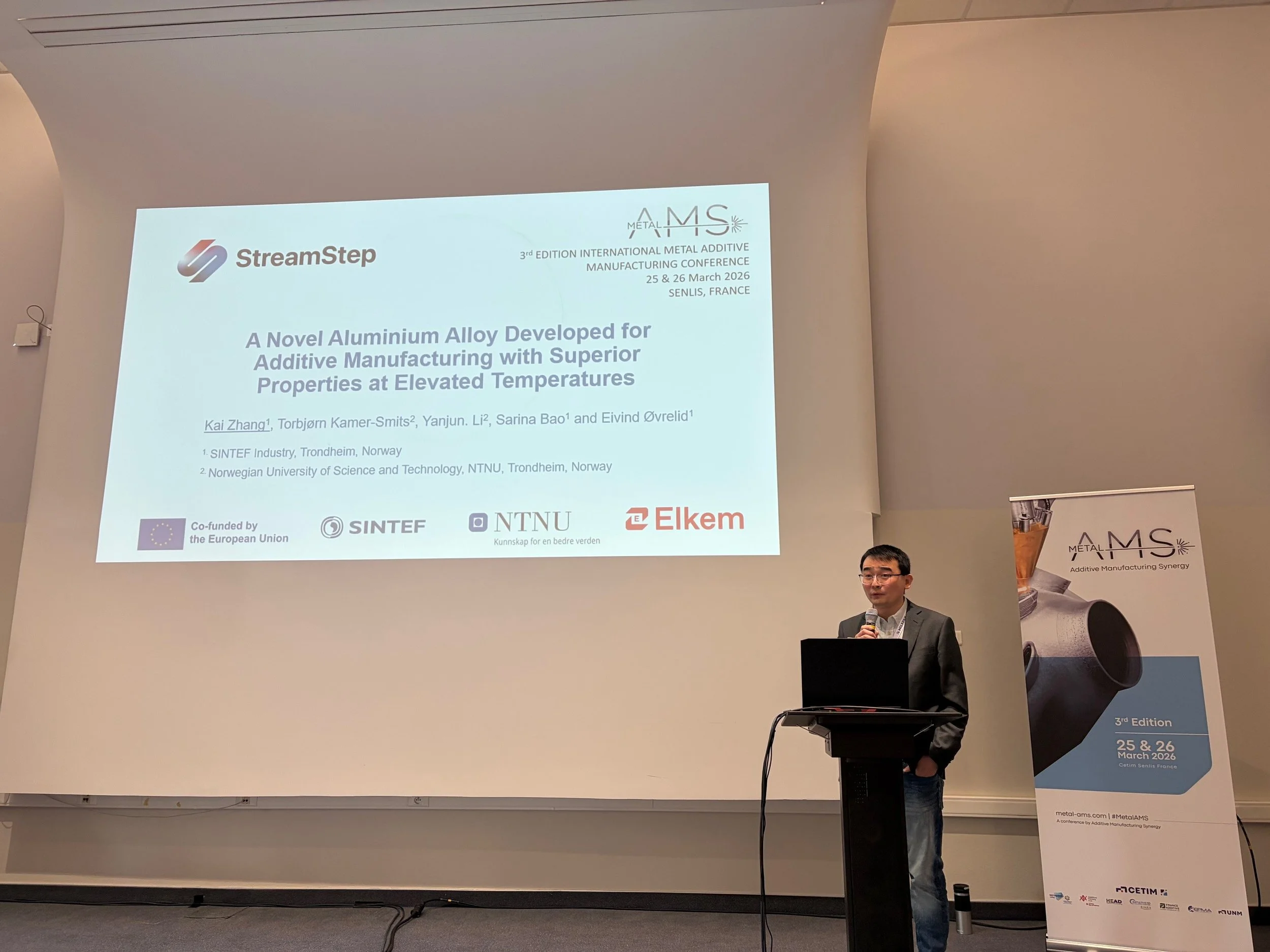 StreamSTEP at the Metal AMS conference