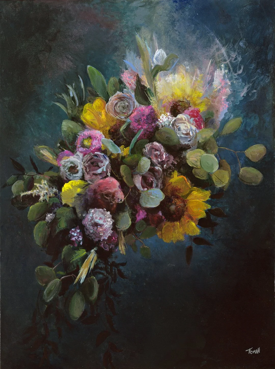 Wedding Bouquet 18x24