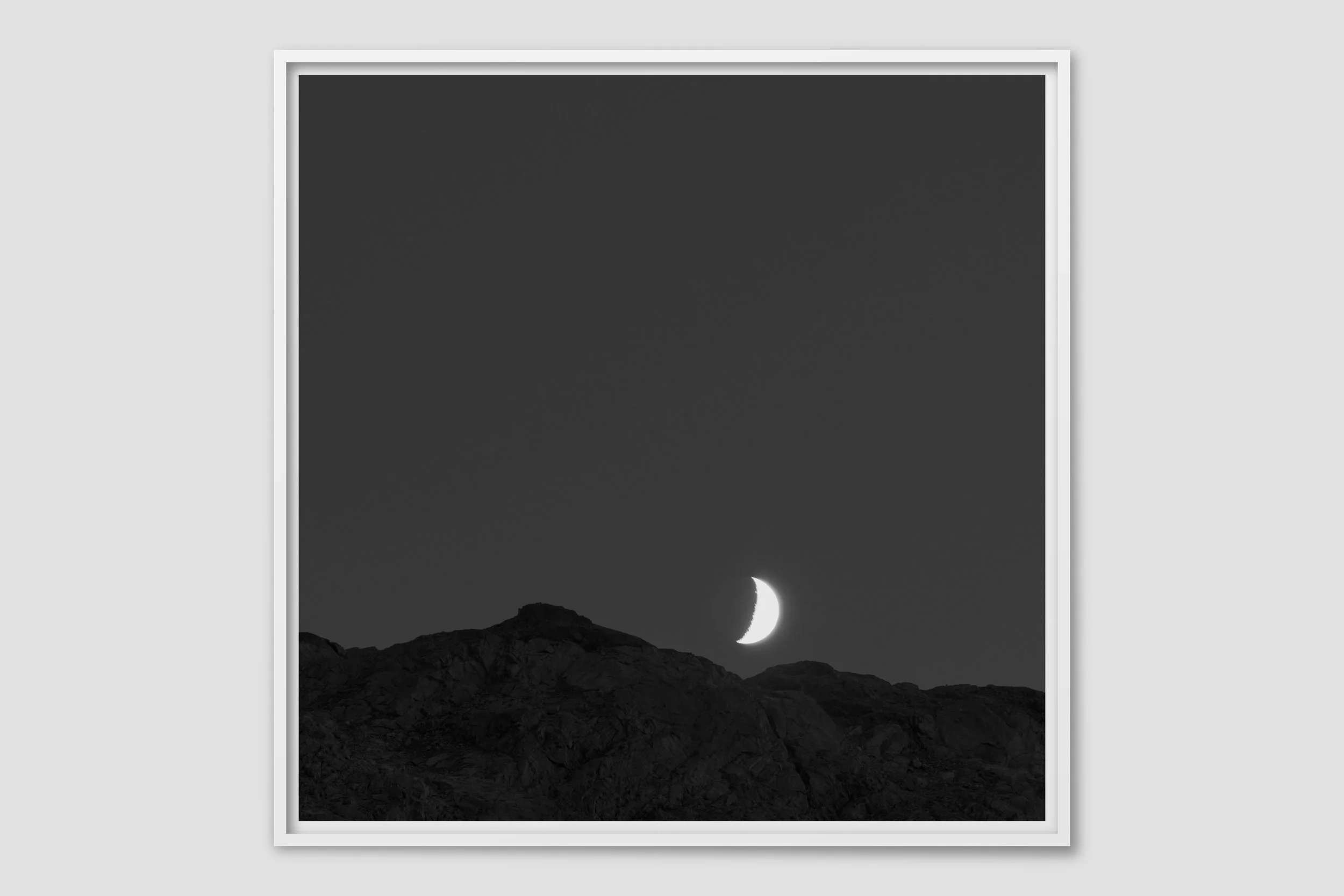 LAND MONO 03 - white frame