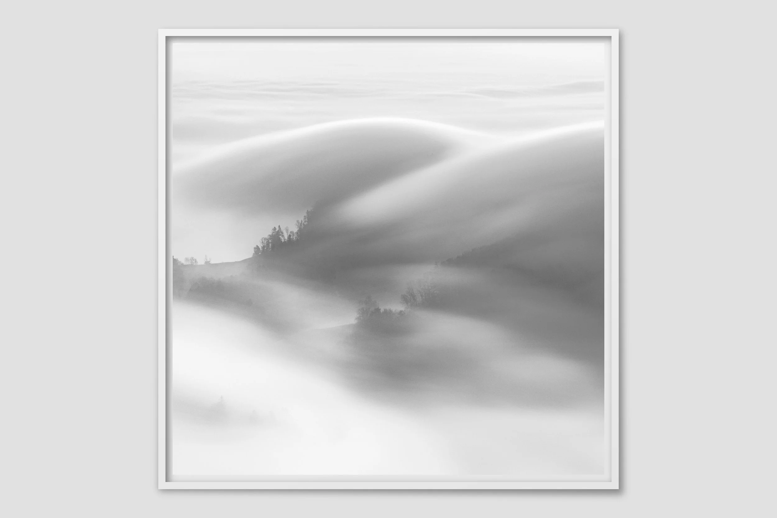 LAND MONO 08 - white frame